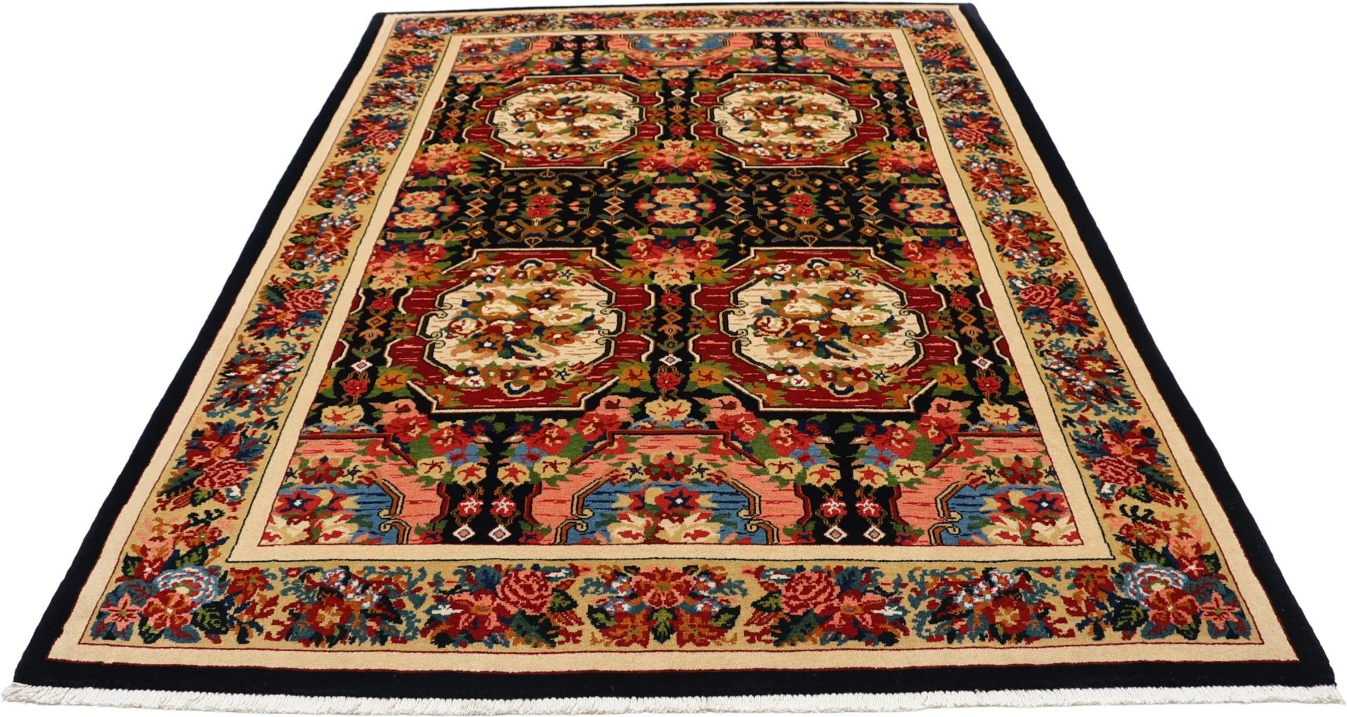 Handgeknüpfter Bakhtiari Perserteppich 158 × 227 cm