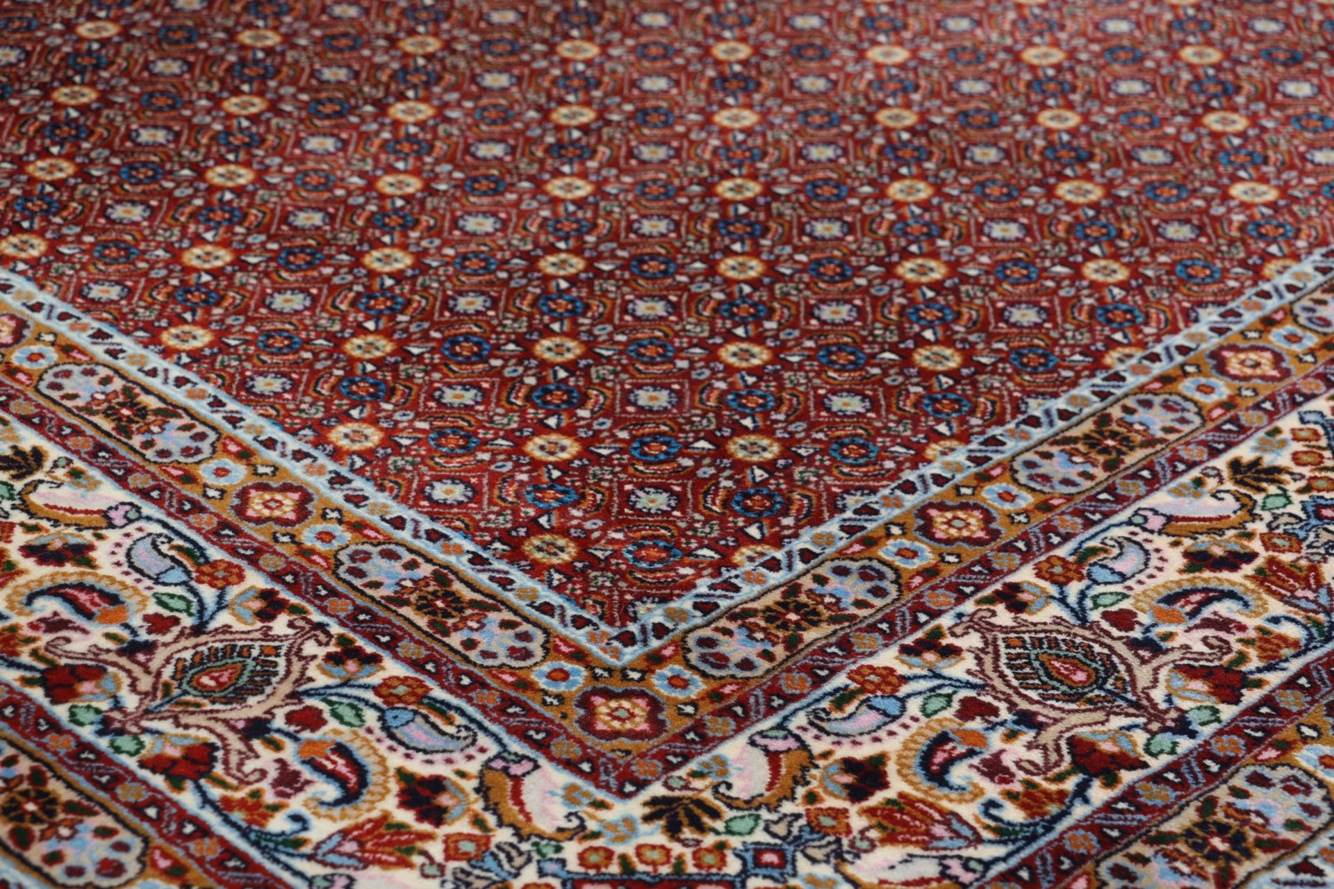 Handgeknüpfter Moud Perserteppich 170 × 232 cm