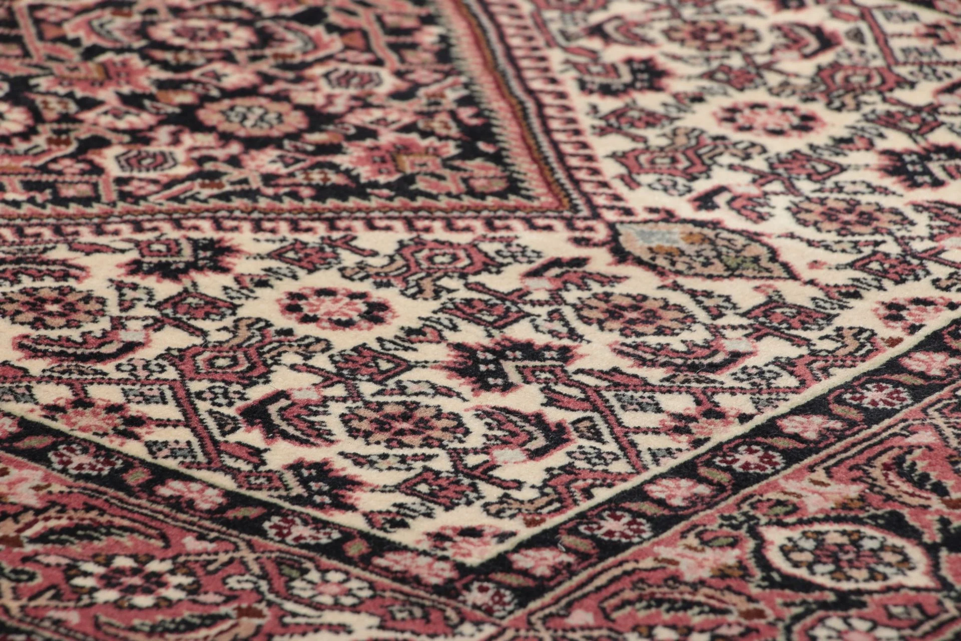 Handgeknüpfter Bijar Perserteppich 80 × 310 cm