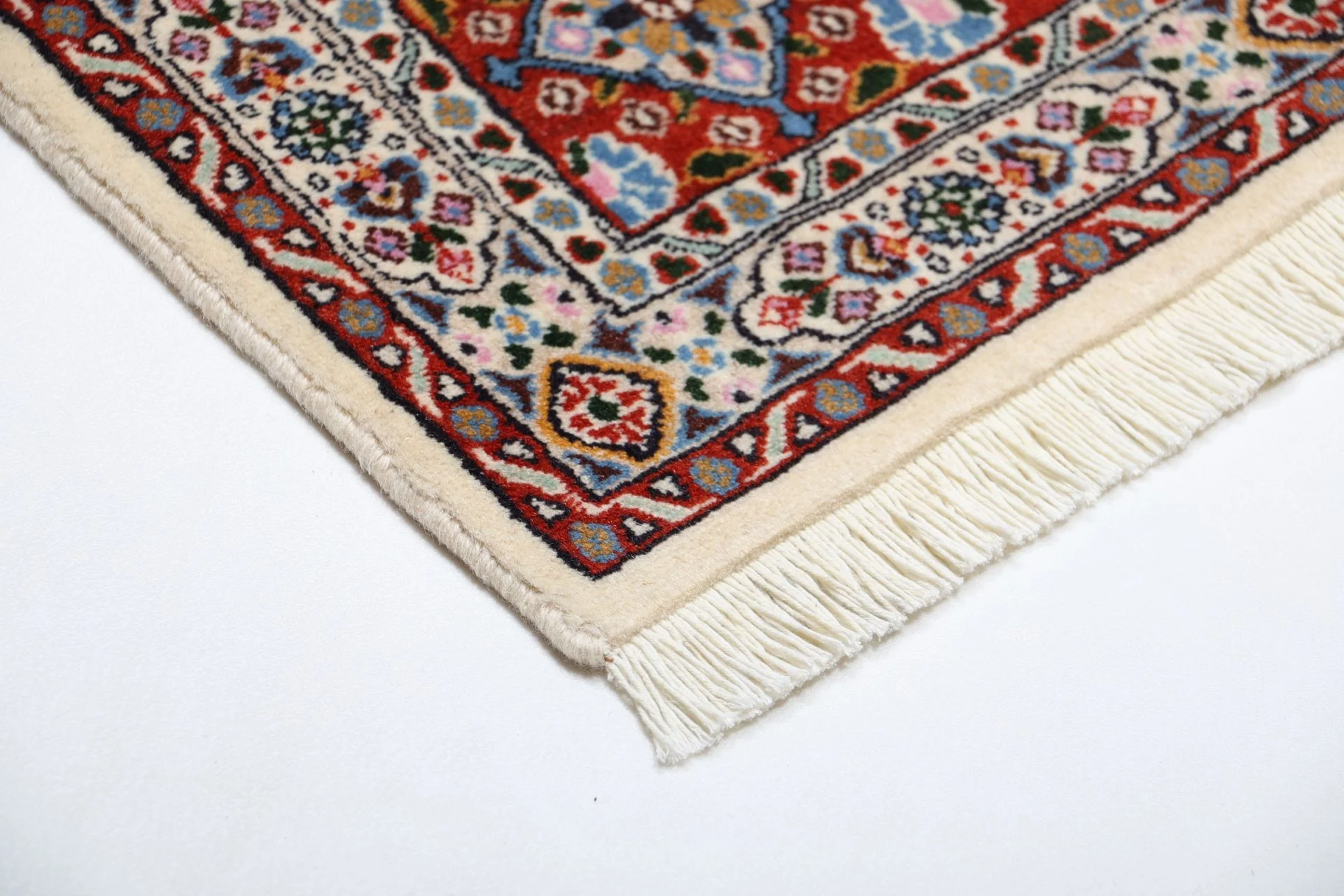 Moud Perserteppich 195 × 202 cm aus Wolle, handgeknüpft