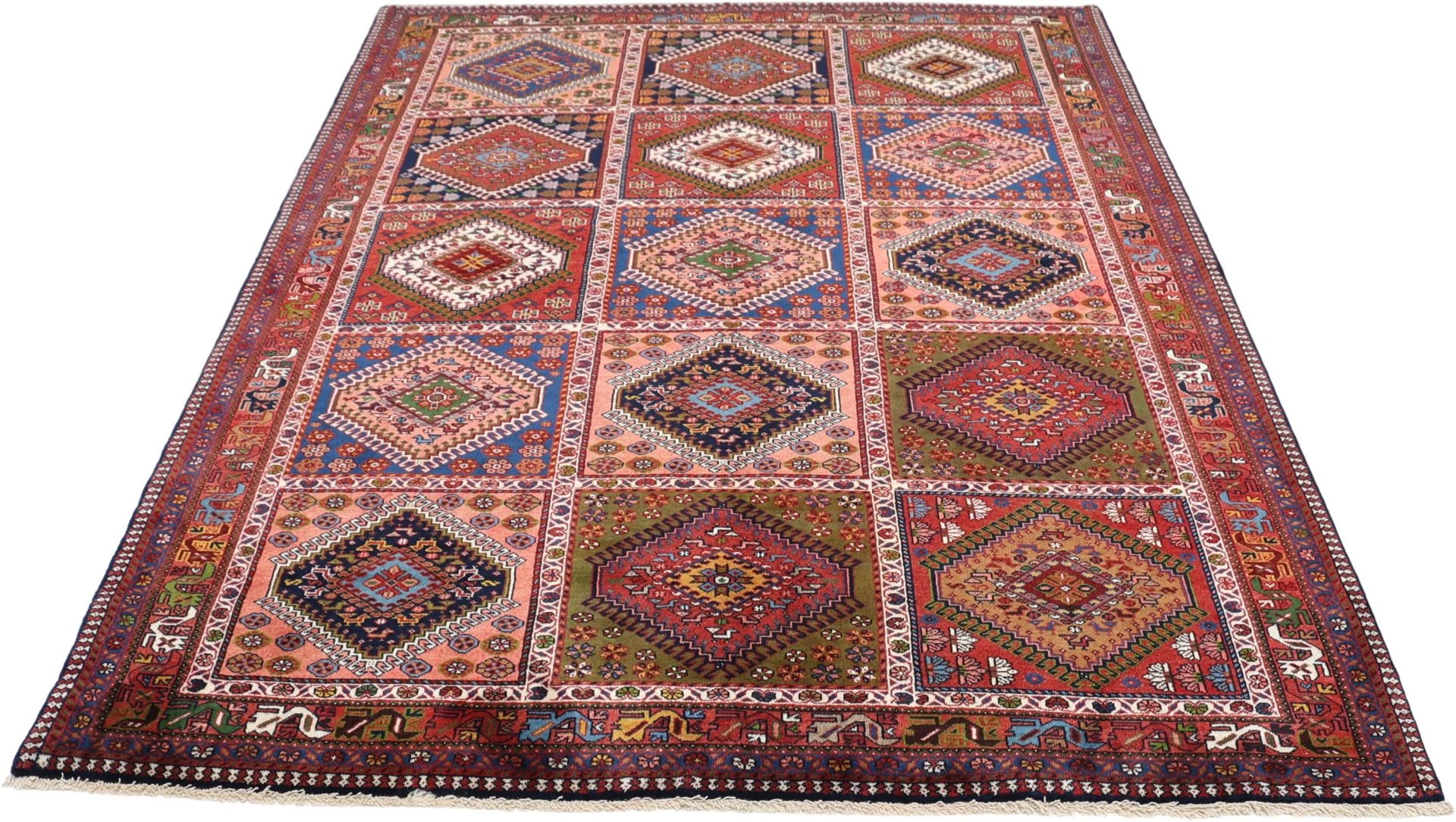 perserteppich-yalameh-169-x-220-cm-schurwolle-handgeknupft-1 Perserteppich 169 × 220 cm aus Wolle, handgeknüpft