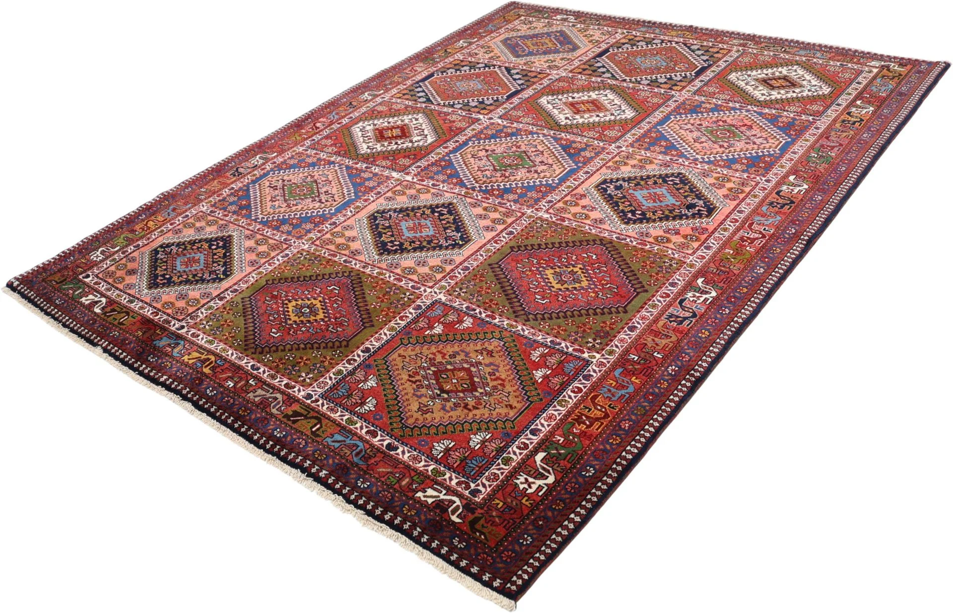 perserteppich-yalameh-169-x-220-cm-schurwolle-handgeknupft-2 Perserteppich 169 × 220 cm aus Wolle, handgeknüpft