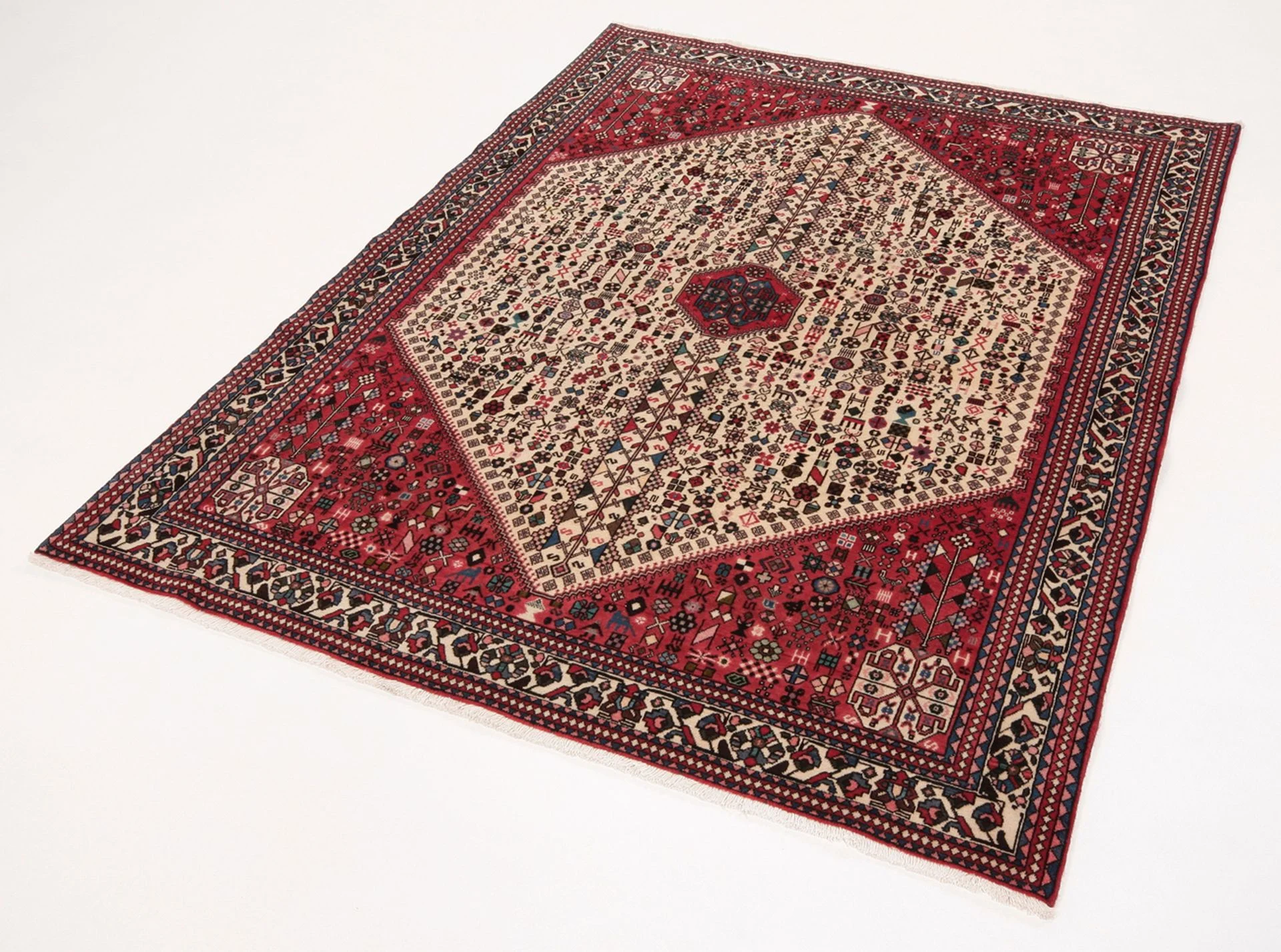 Perserteppich aus Iran, 150 × 200 cm