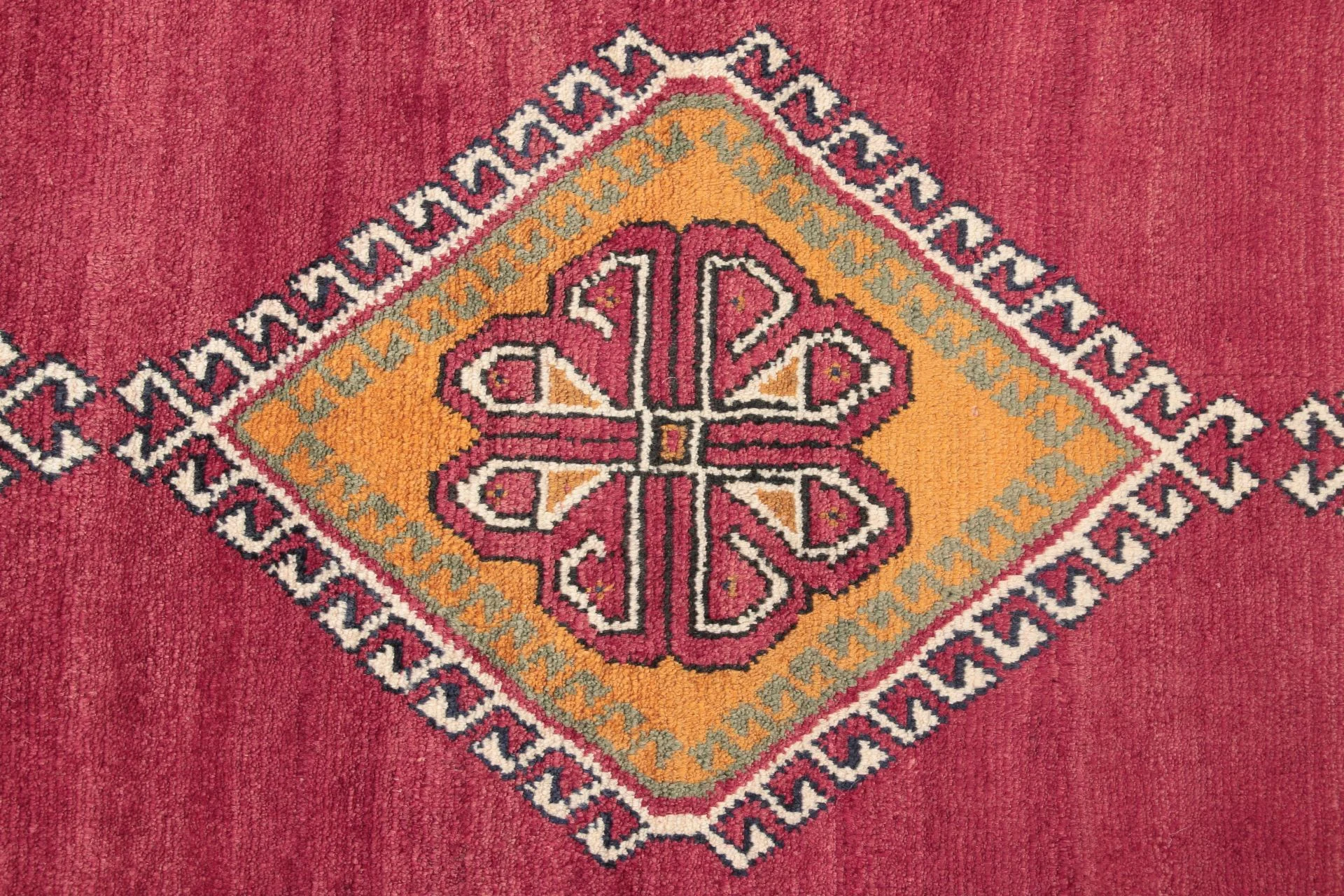 Handgeknüpfter Qashqai Perserteppich, 110 × 190 cm, Wolle