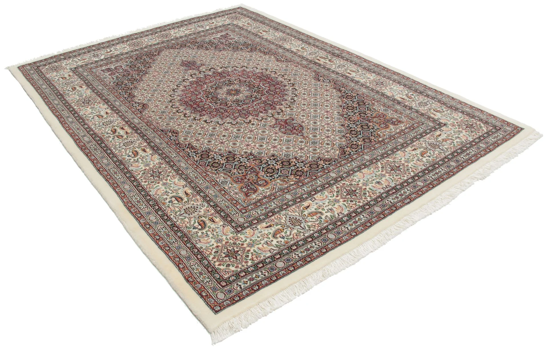 Handgeknüpfter Moud Perserteppich 150 × 205 cm