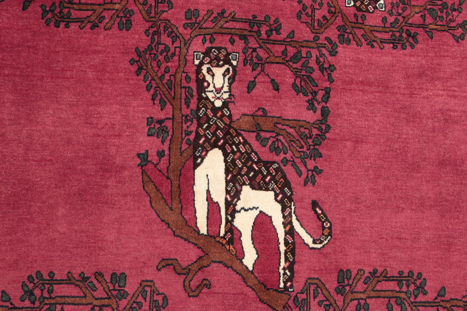 Handgeknüpfter Qashqai Perserteppich, 137 × 205 cm, Wolle