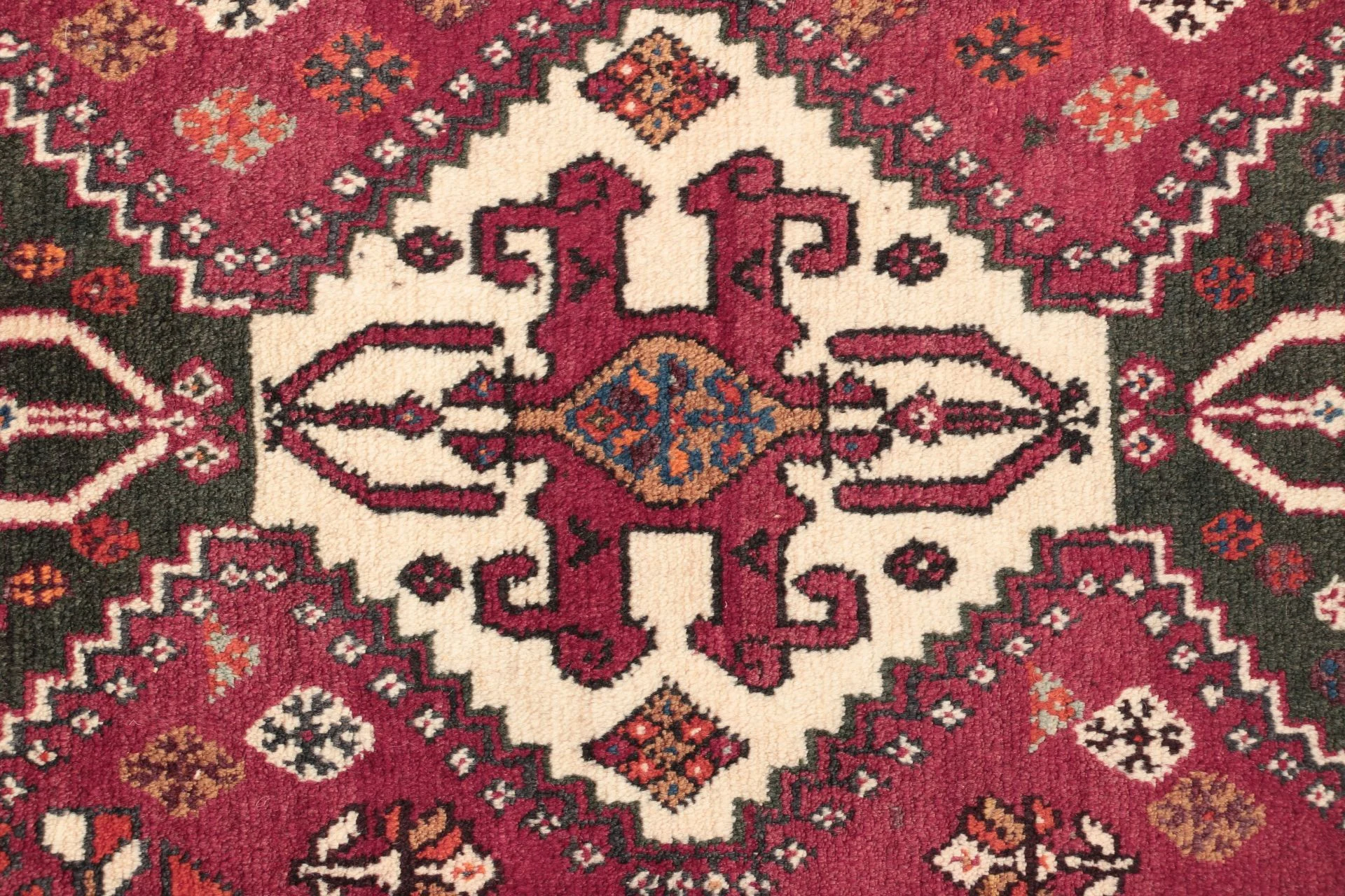 Handgeknüpfter Qashqai Perserteppich, 132 × 180 cm, Wolle