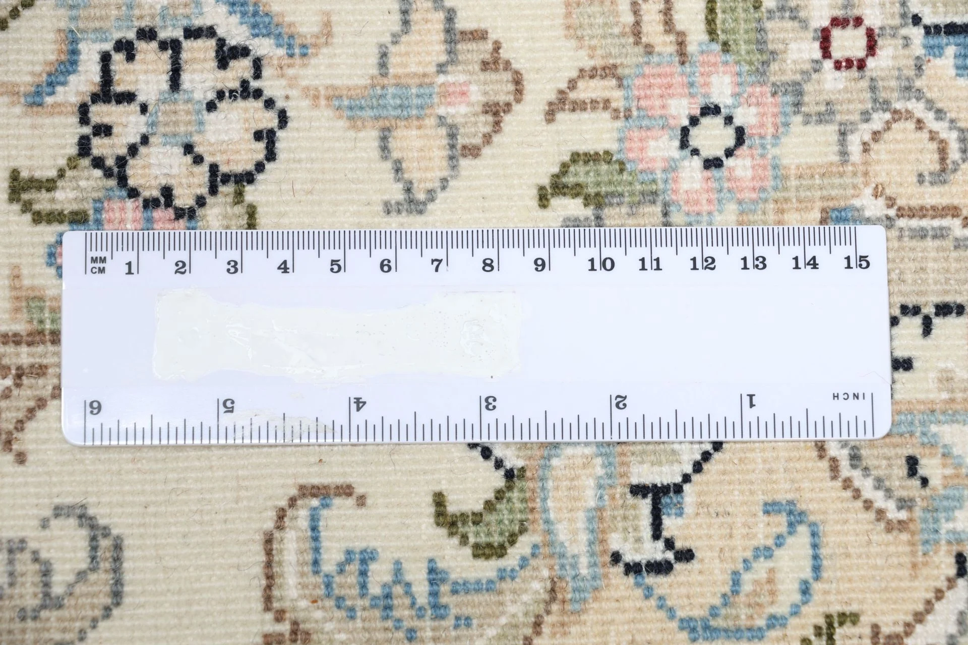 Handgeknüpfter Nain Perserteppich, 85 × 300 cm, Wolle