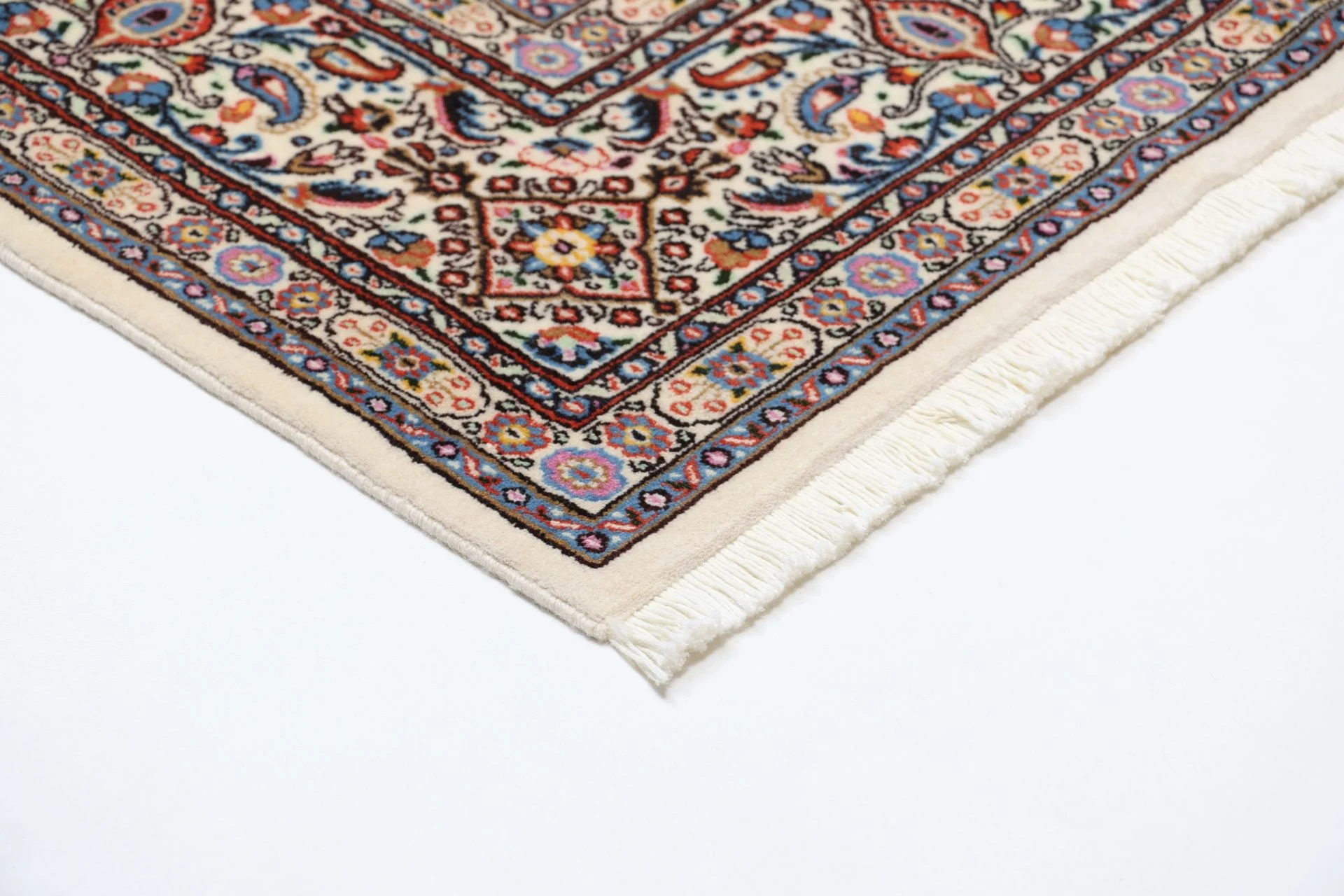 Moud Perserteppich aus Iran, 162 × 235 cm