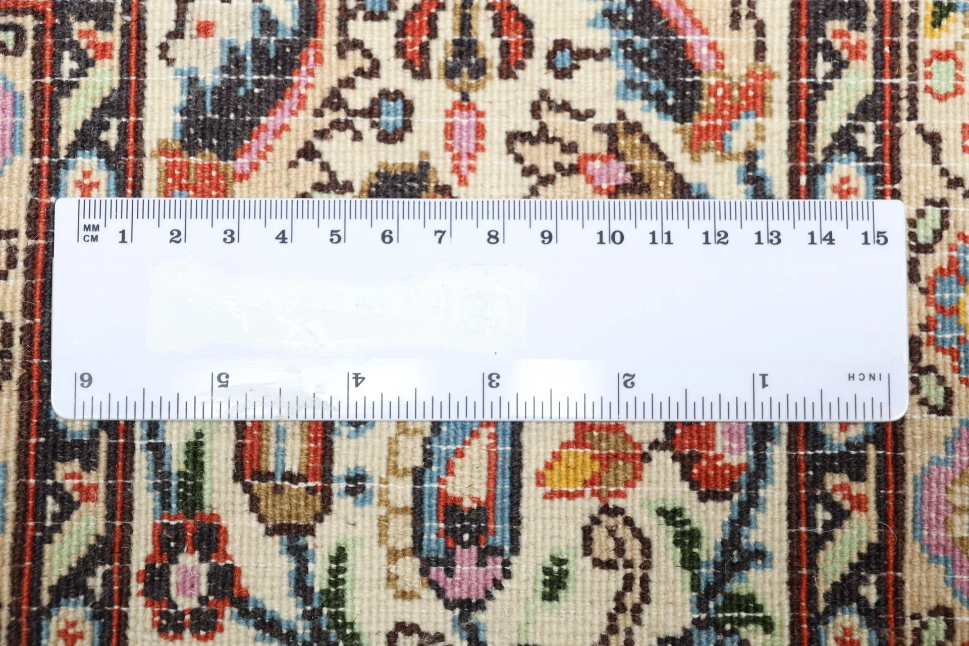 Moud Perserteppich aus Iran, 162 × 235 cm
