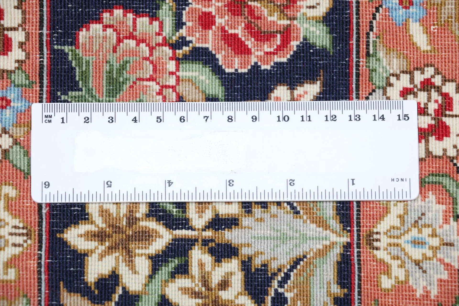 Handgeknüpfter Ghom Perserteppich, 152 × 232 cm, Wolle