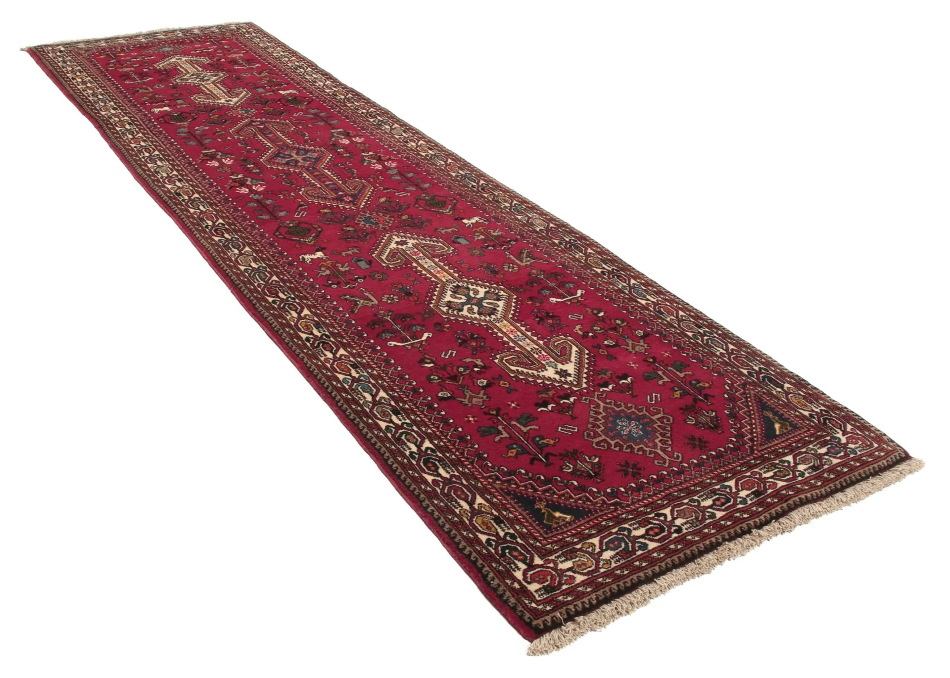 perserteppich-nasrabad-84-x-296-cm-schurwolle-handgeknupft-laufer-3 Perserteppich aus Iran, 84 × 296 cm