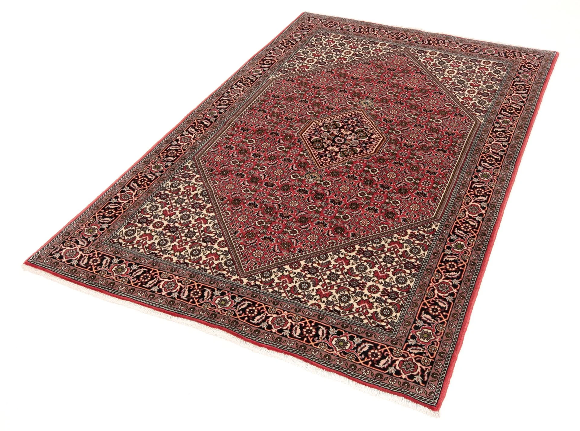 Bijar Perserteppich aus Iran, 140 × 222 cm