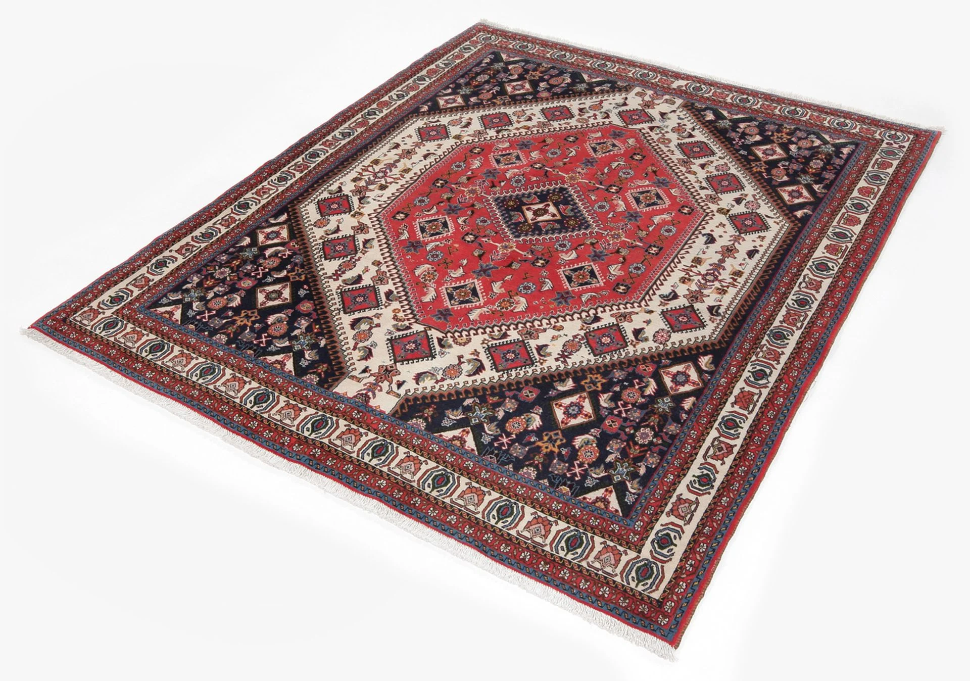 Perserteppich aus Iran, 159 × 200 cm