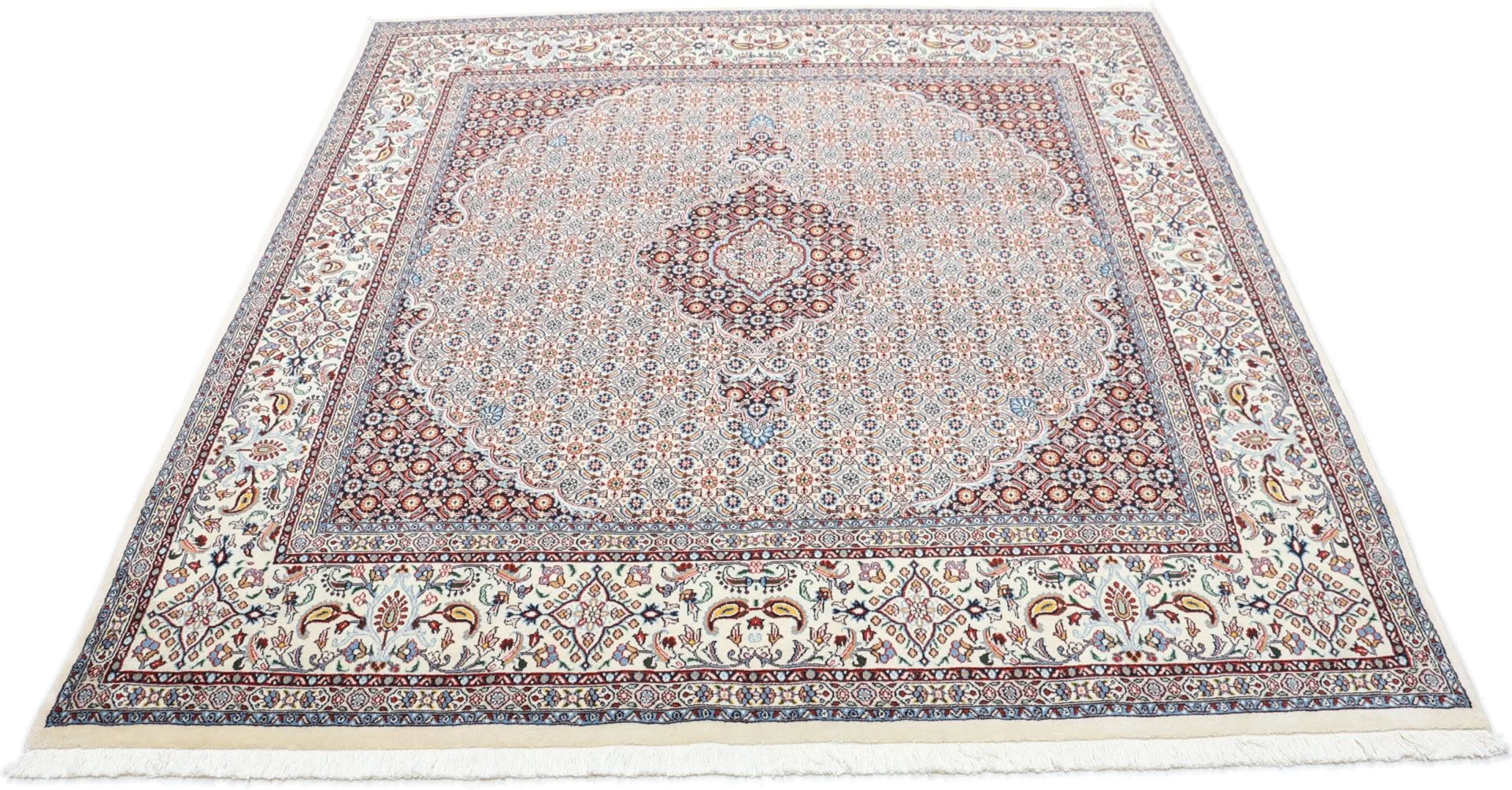 Handgeknüpfter Moud Perserteppich 192 × 205 cm