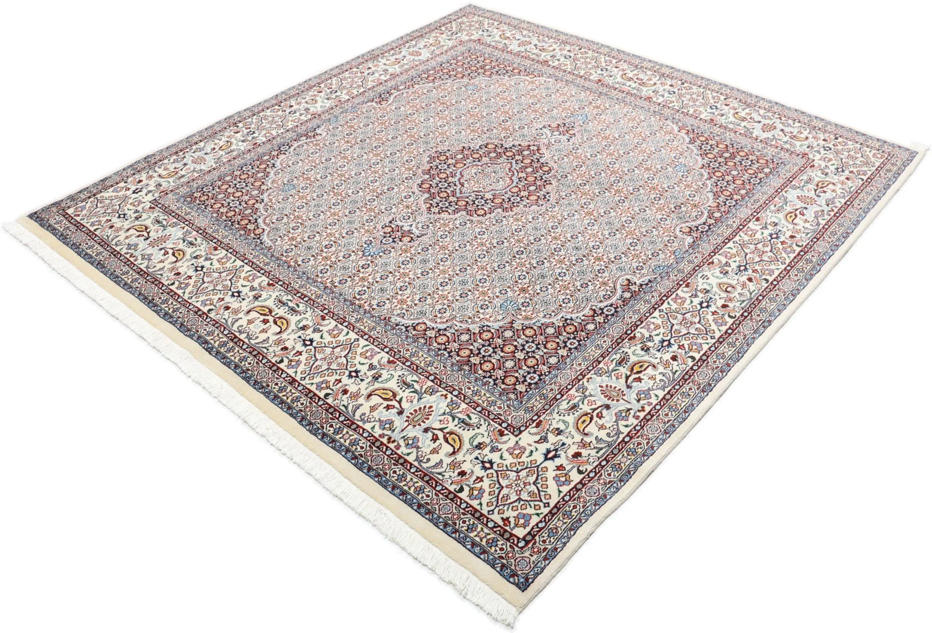 Handgeknüpfter Moud Perserteppich 192 × 205 cm