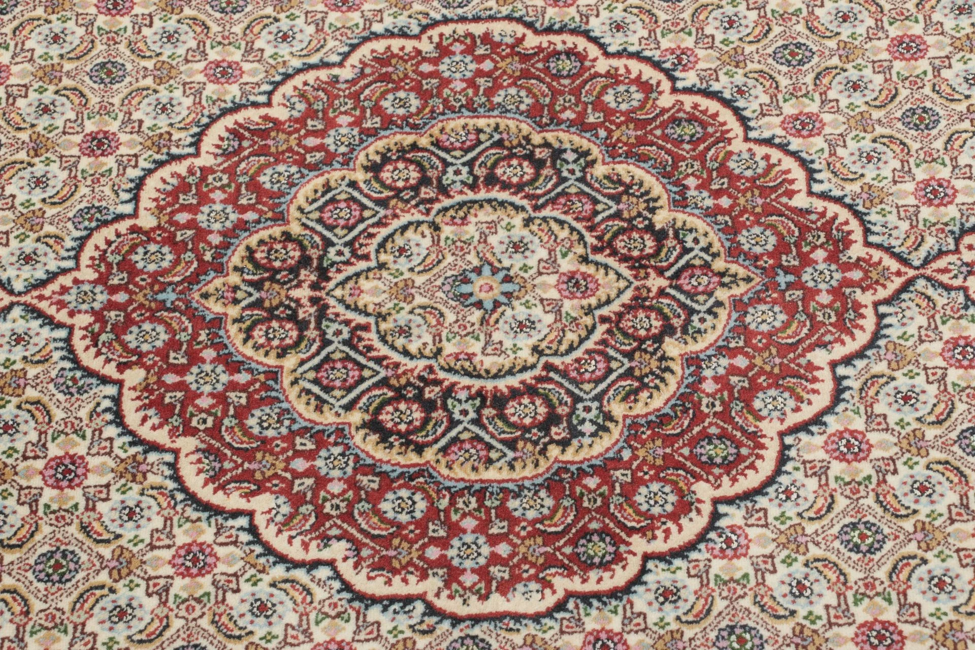 Moud Perserteppich aus Iran, 152 × 207 cm