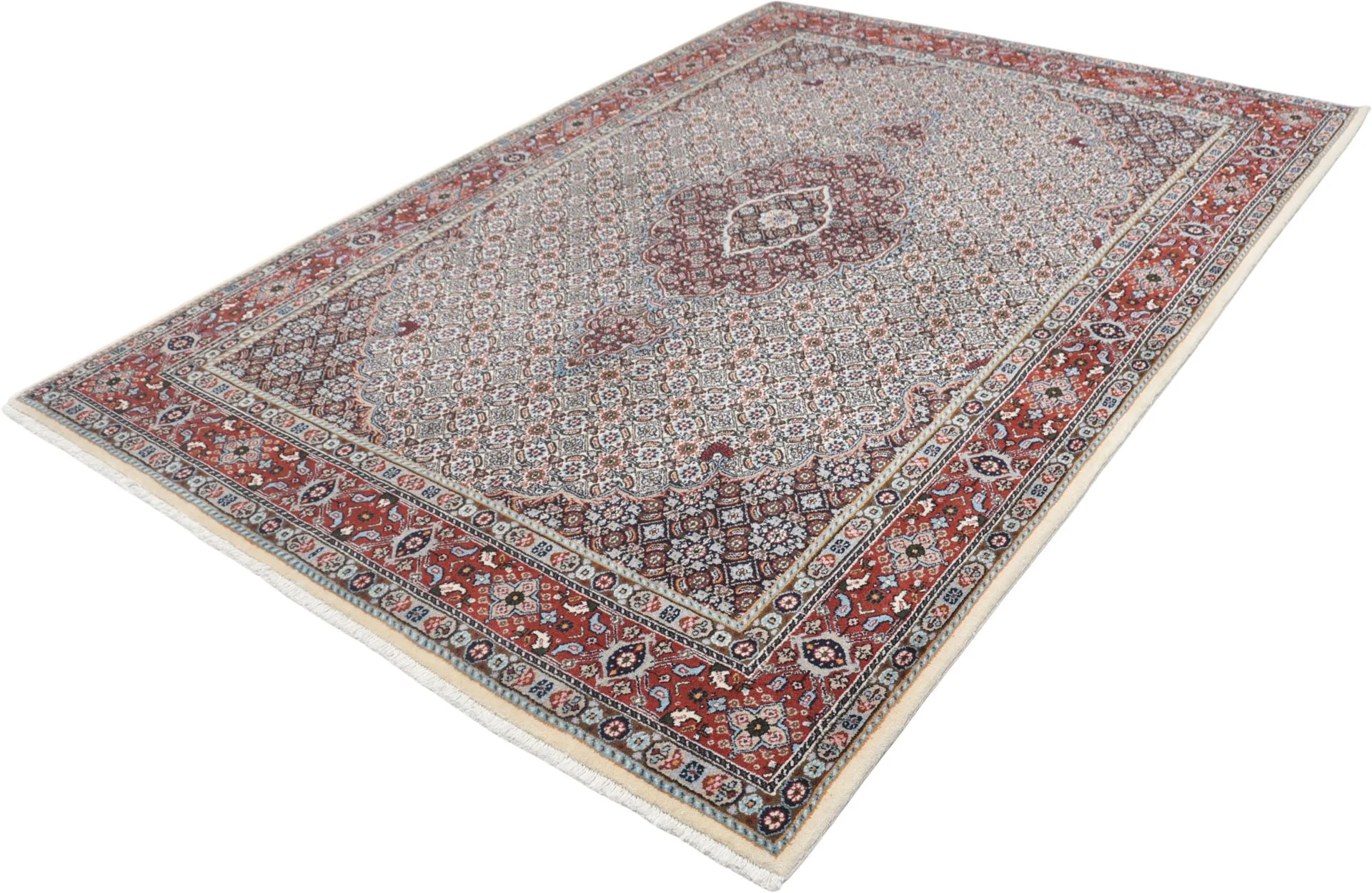 perserteppich-moud-165-x-240-cm-schurwolle-handgeknupft-floral-2 Moud Perserteppich 165 × 240 cm aus Wolle, handgeknüpft