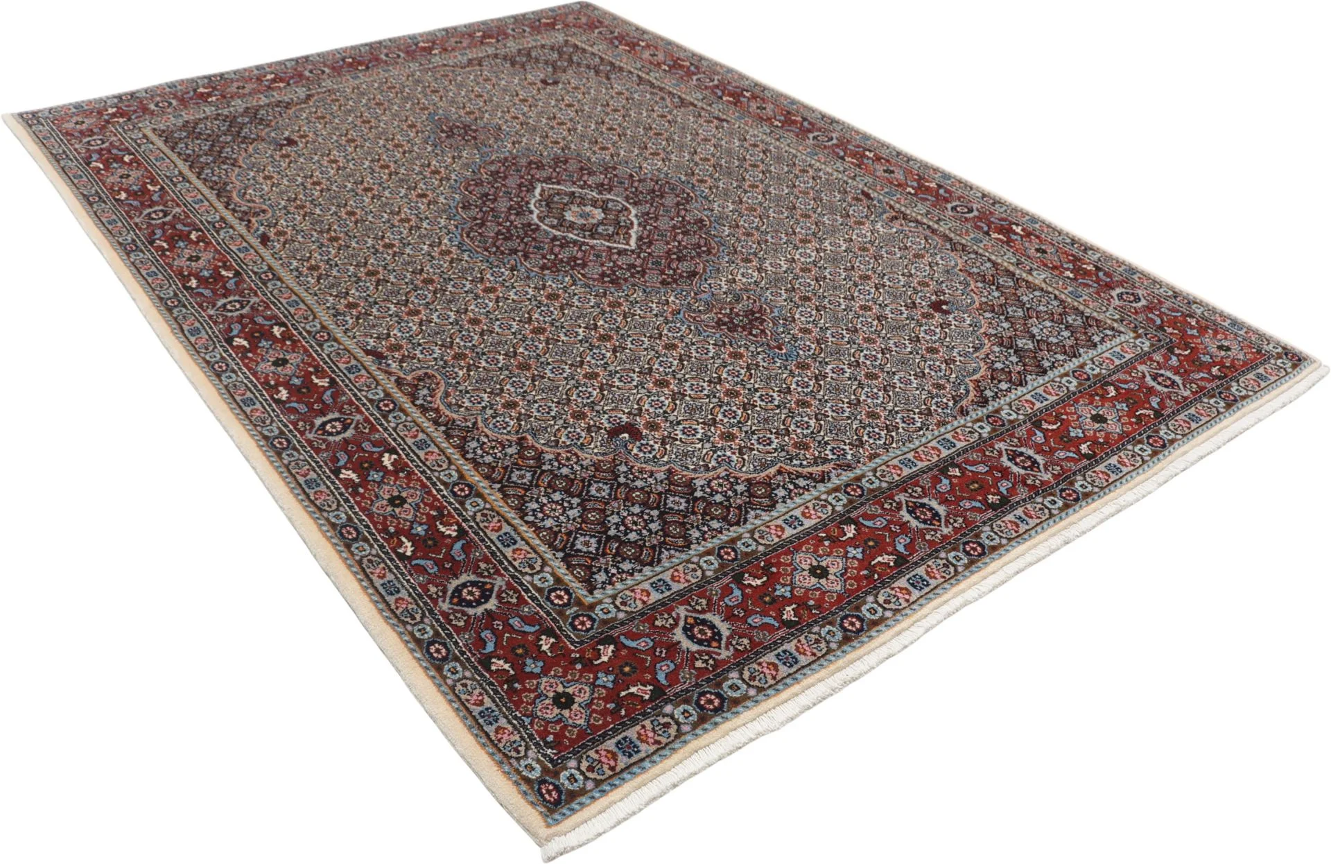 perserteppich-moud-165-x-240-cm-schurwolle-handgeknupft-floral-3 Moud Perserteppich 165 × 240 cm aus Wolle, handgeknüpft