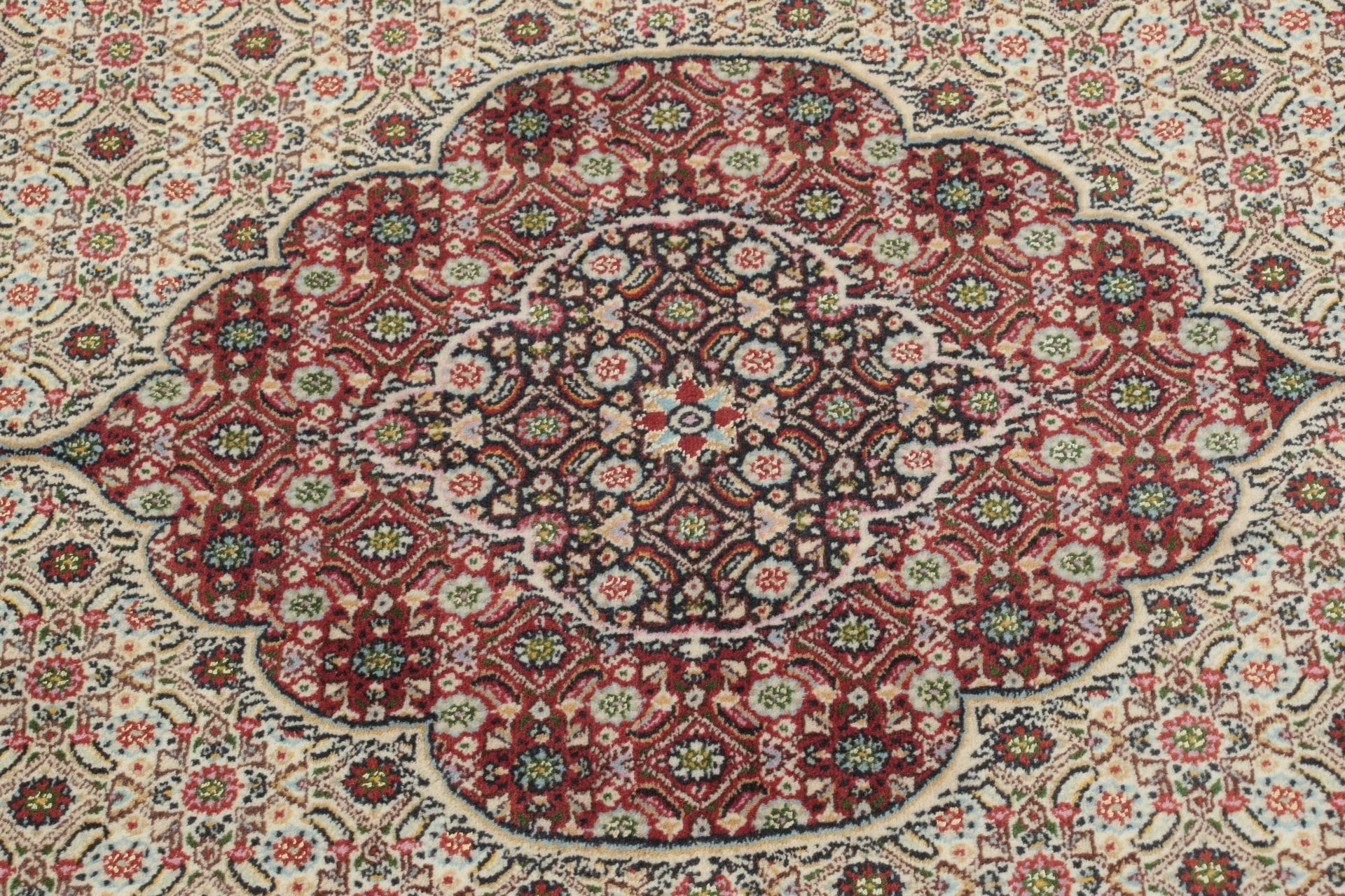 Moud Perserteppich aus Iran, 148 × 203 cm