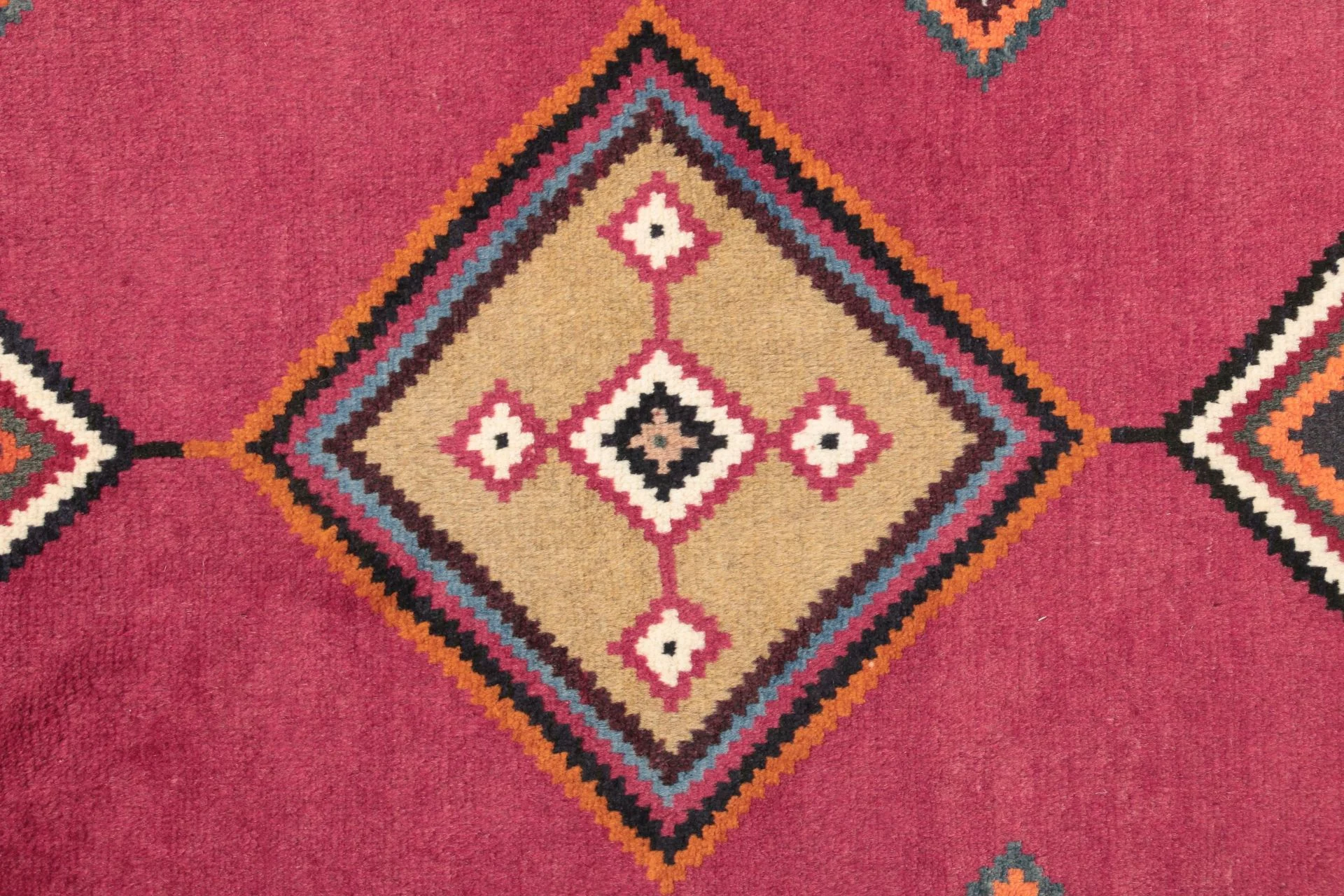 Handgeknüpfter Qashqai Perserteppich, 122 × 190 cm, Wolle