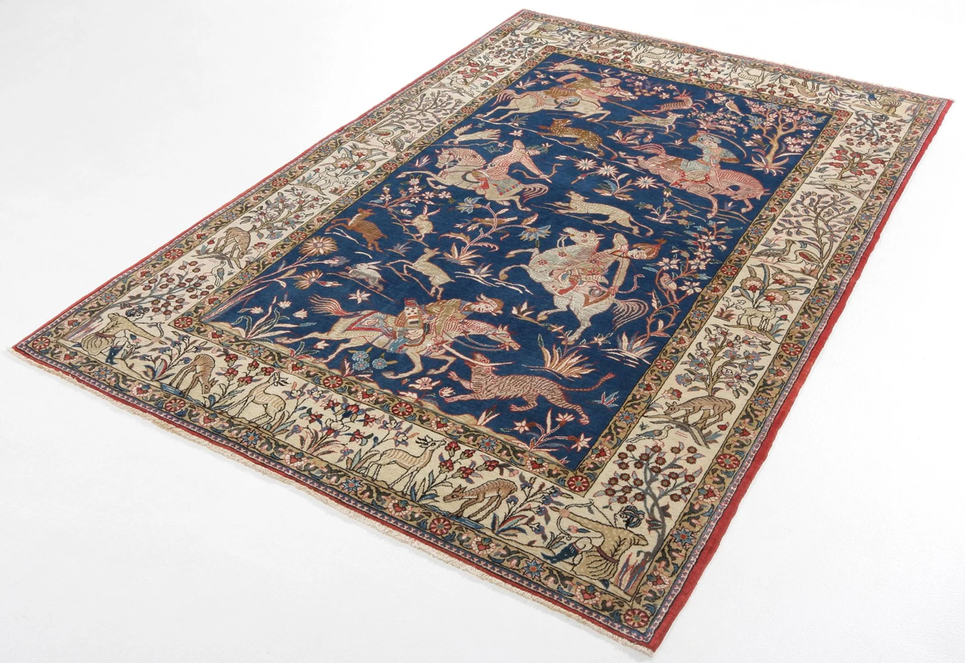 perserteppich-ghom-144-x-222-cm-schurwolle-handgeknupft-1 Ghom Perserteppich aus Iran, 144 × 222 cm