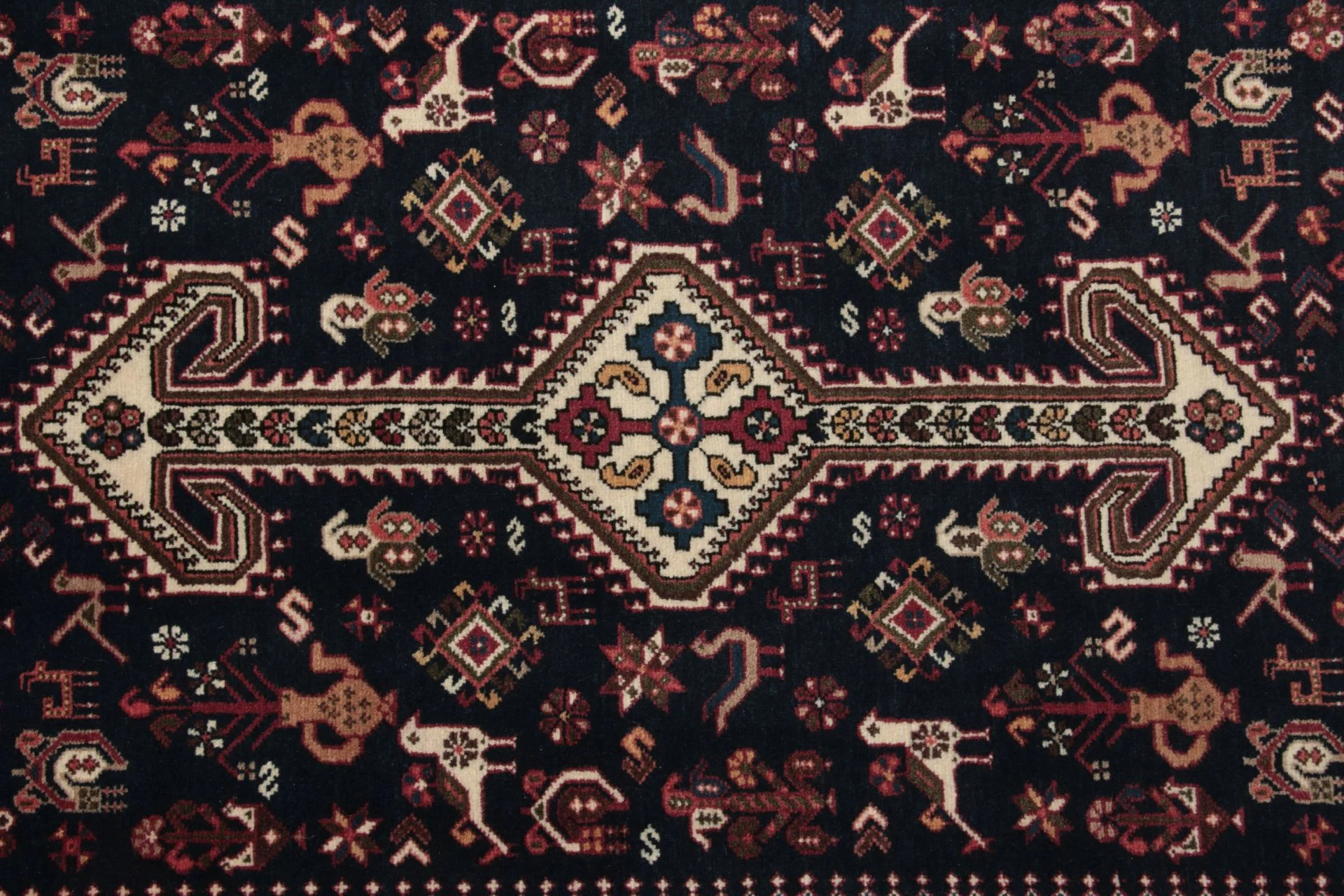 Perserteppich 81 × 393 cm aus Wolle, handgeknüpft