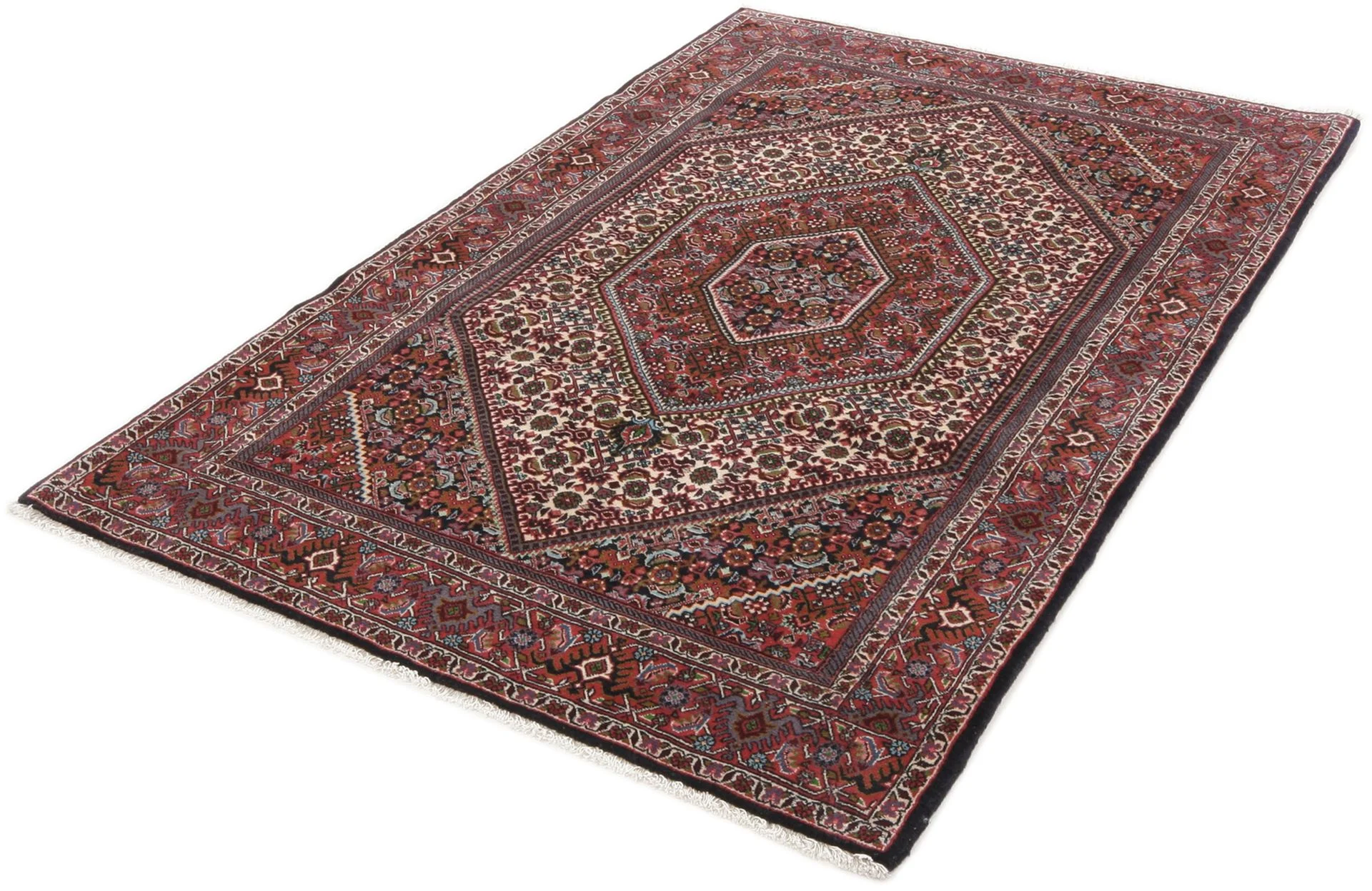 Bijar Perserteppich aus Iran, 118 × 182 cm