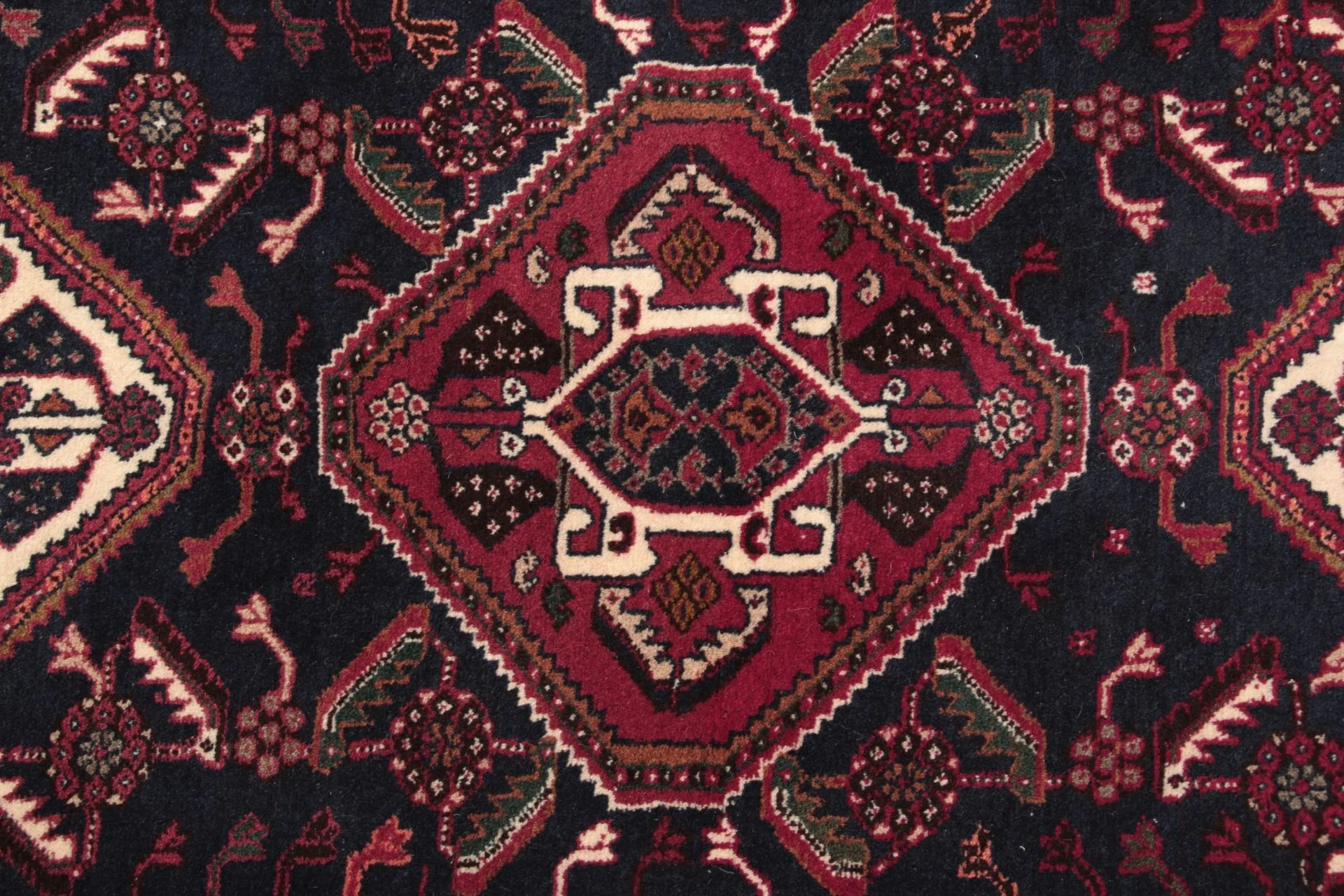 Qashqai Perserteppich aus Iran, 80 × 250 cm