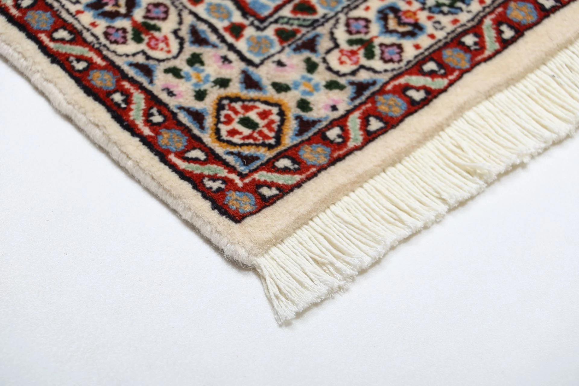perserteppich-moud-192-x-205-cm-schurwolle-handgeknupft-floral-16 Handgeknüpfter Moud Perserteppich 192 × 205 cm
