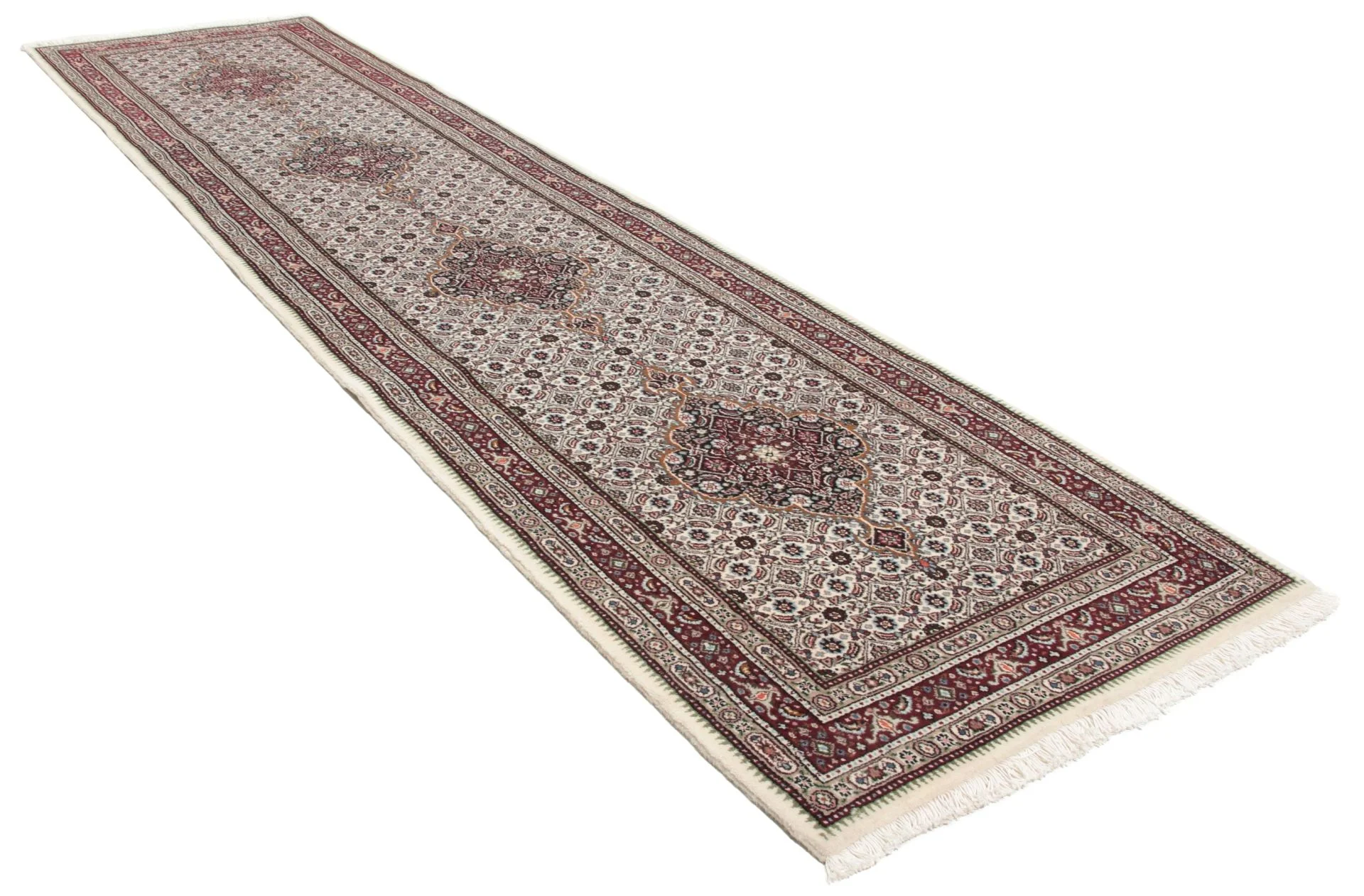 Moud Perserteppich 72 × 295 cm aus Wolle, handgeknüpft