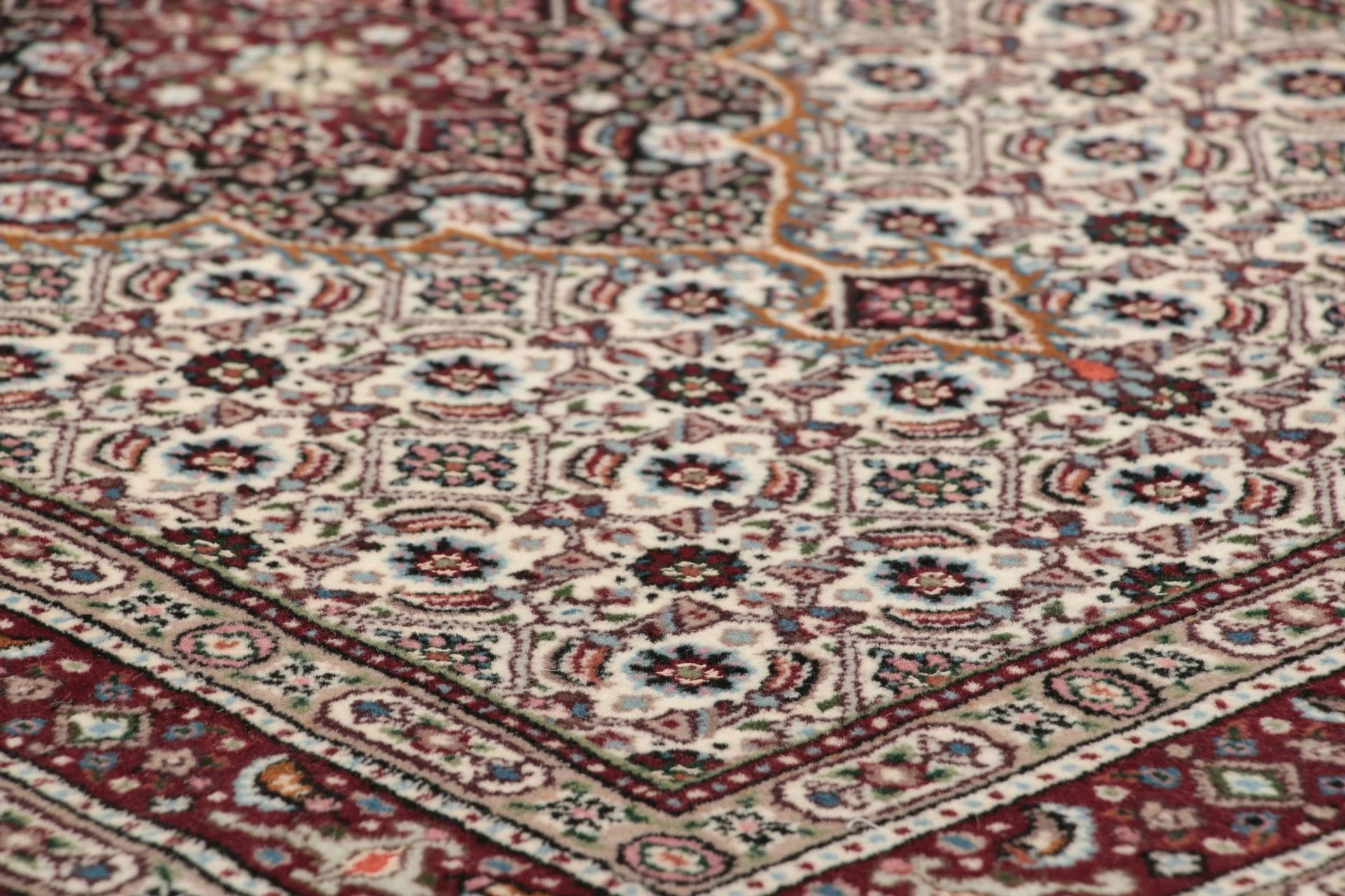 Moud Perserteppich 72 × 295 cm aus Wolle, handgeknüpft