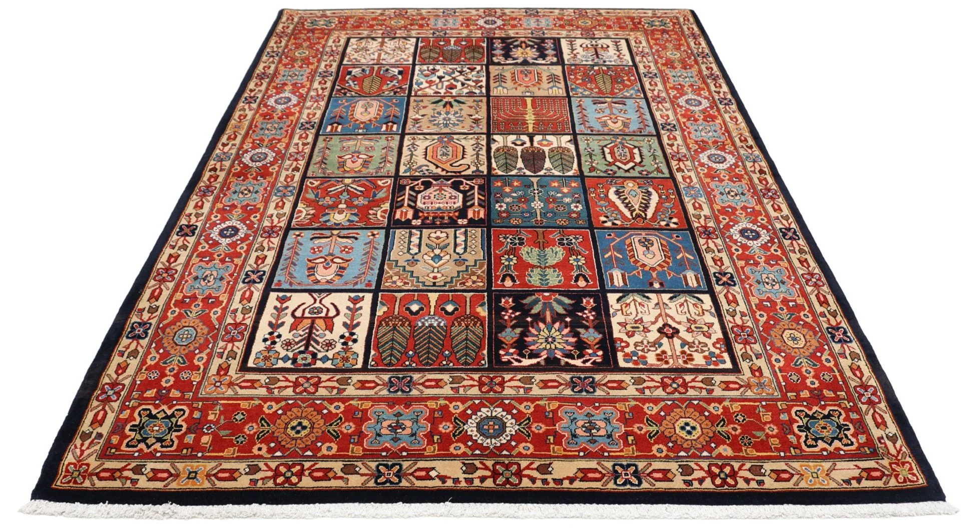 Bakhtiari Perserteppich aus Iran, 153 × 248 cm