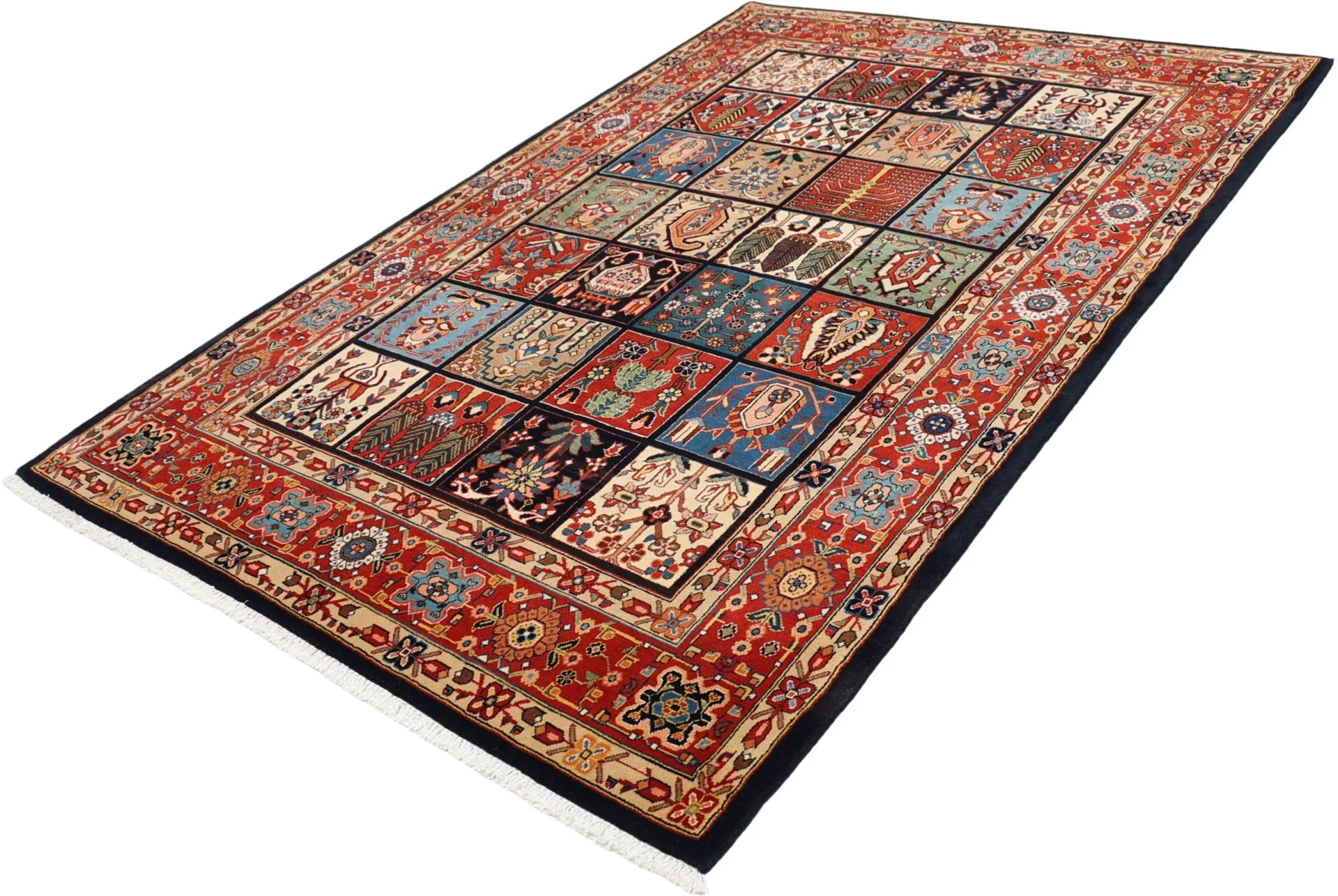 Bakhtiari Perserteppich aus Iran, 153 × 248 cm