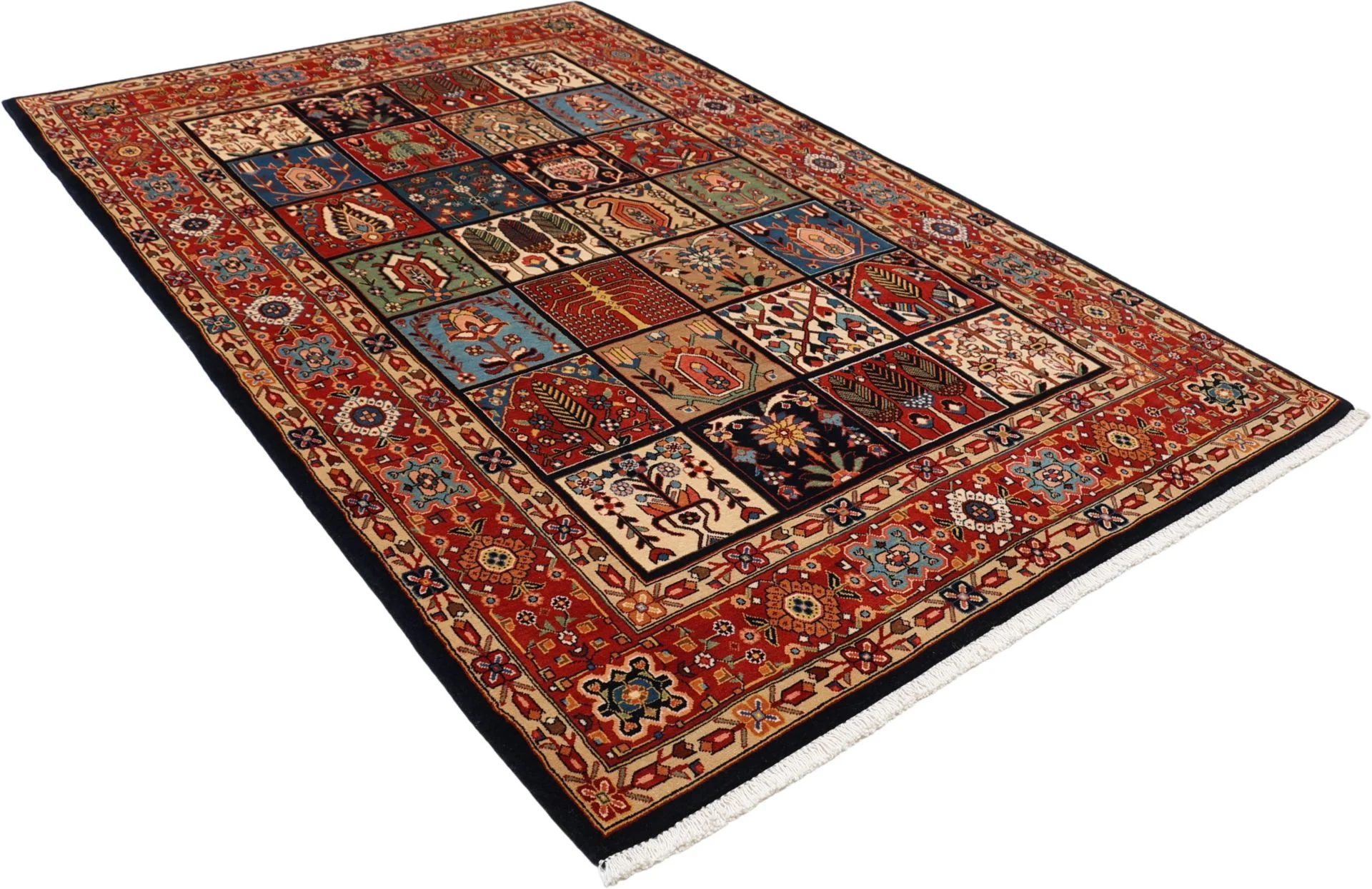 Bakhtiari Perserteppich aus Iran, 153 × 248 cm