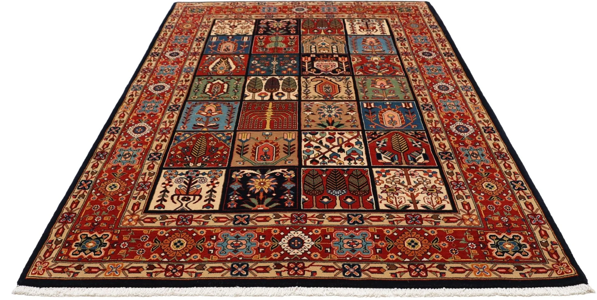Bakhtiari Perserteppich aus Iran, 153 × 248 cm