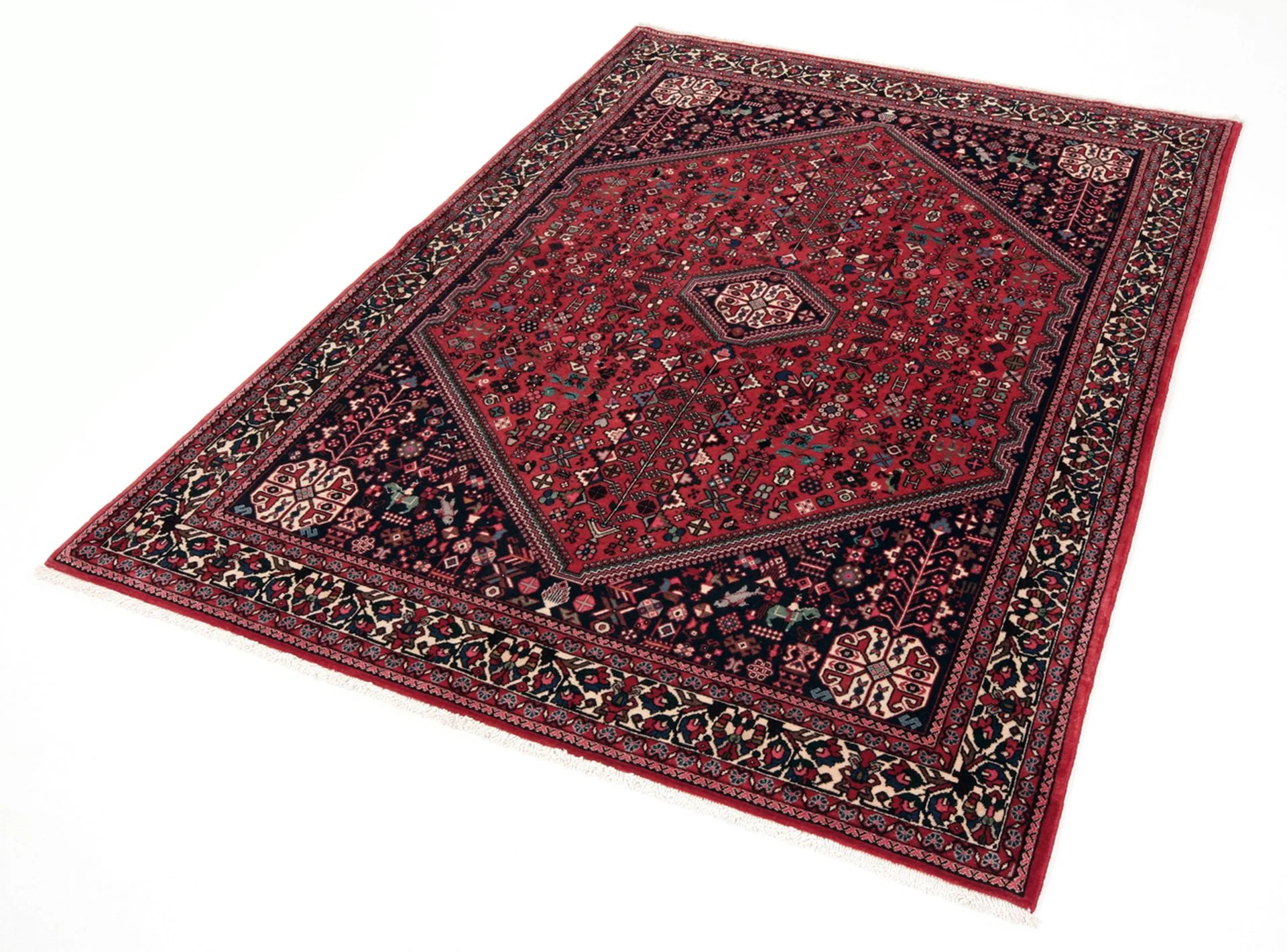 Perserteppich 150 × 213 cm aus Wolle, handgeknüpft