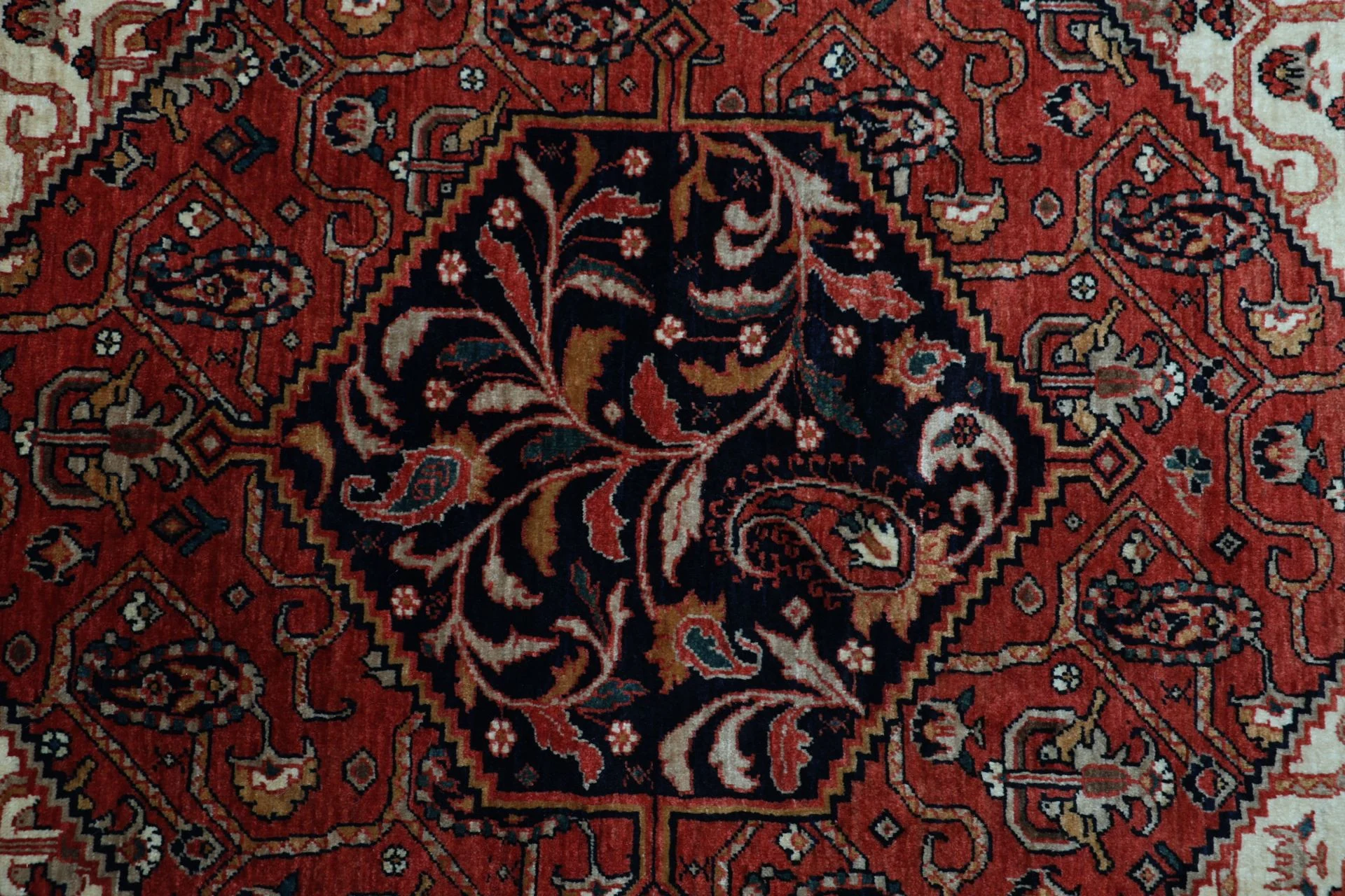 Handgeknüpfter Qashqai Perserteppich, 155 × 216 cm, Wolle