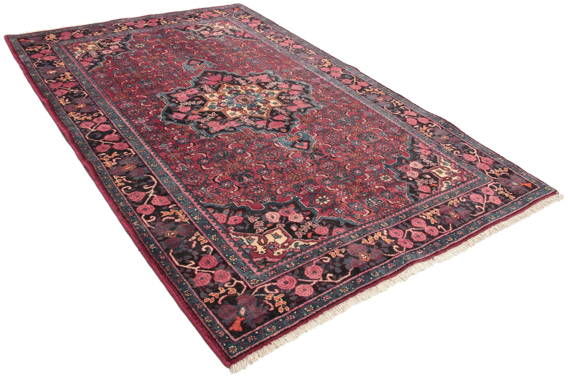 Bijar Perserteppich aus Iran, 135 × 203 cm