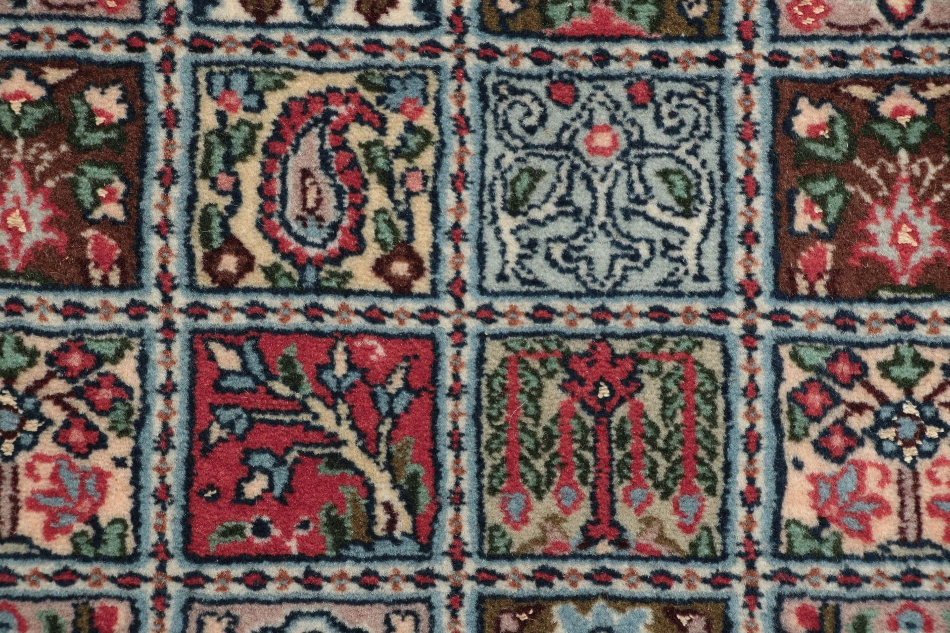 Moud Perserteppich 80 × 290 cm aus Wolle, handgeknüpft