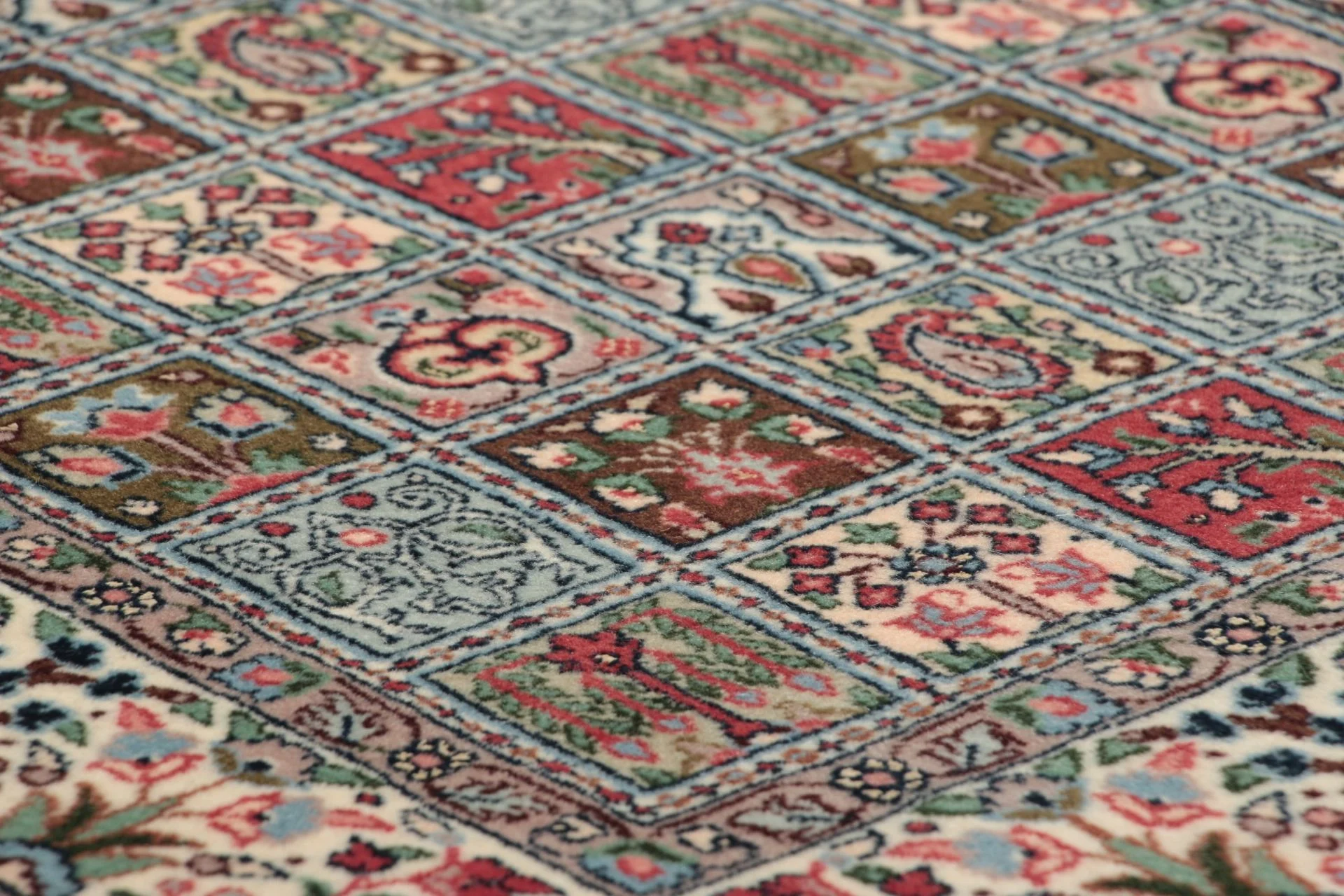 Moud Perserteppich 80 × 290 cm aus Wolle, handgeknüpft