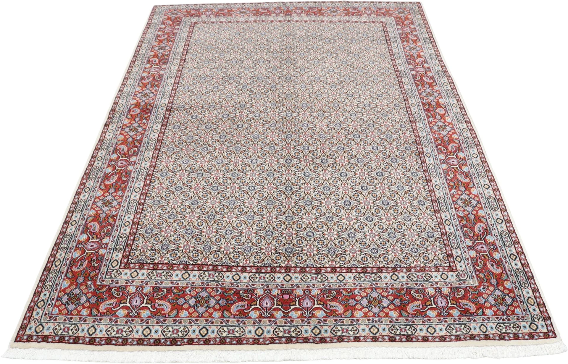 perserteppich-moud-160-x-235-cm-schurwolle-handgeknupft-floral-8 Moud Perserteppich aus Iran, 160 × 235 cm