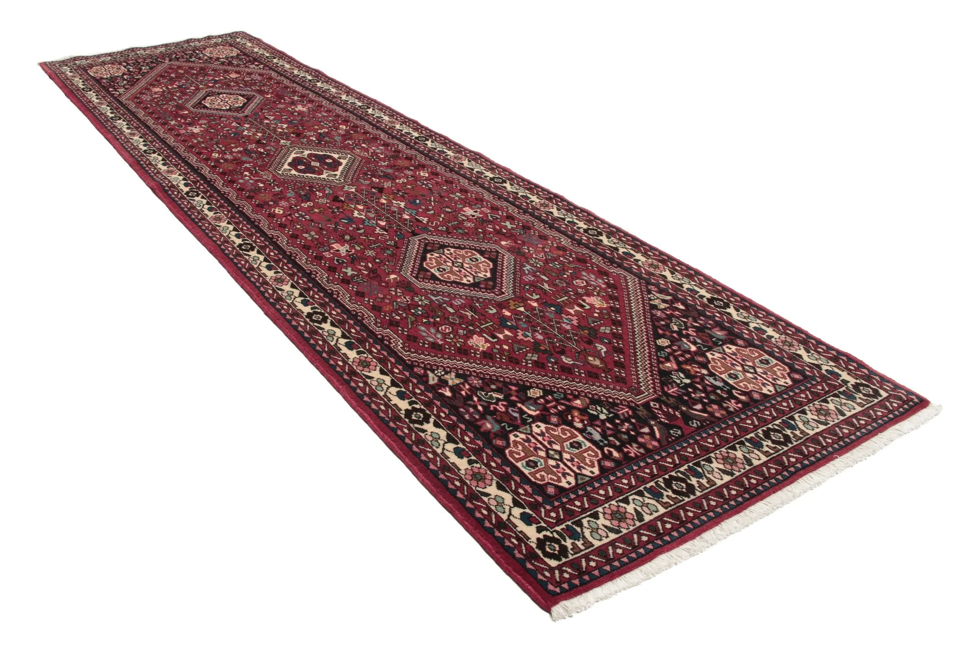 Handgeknüpfter Perserteppich 87 × 317 cm