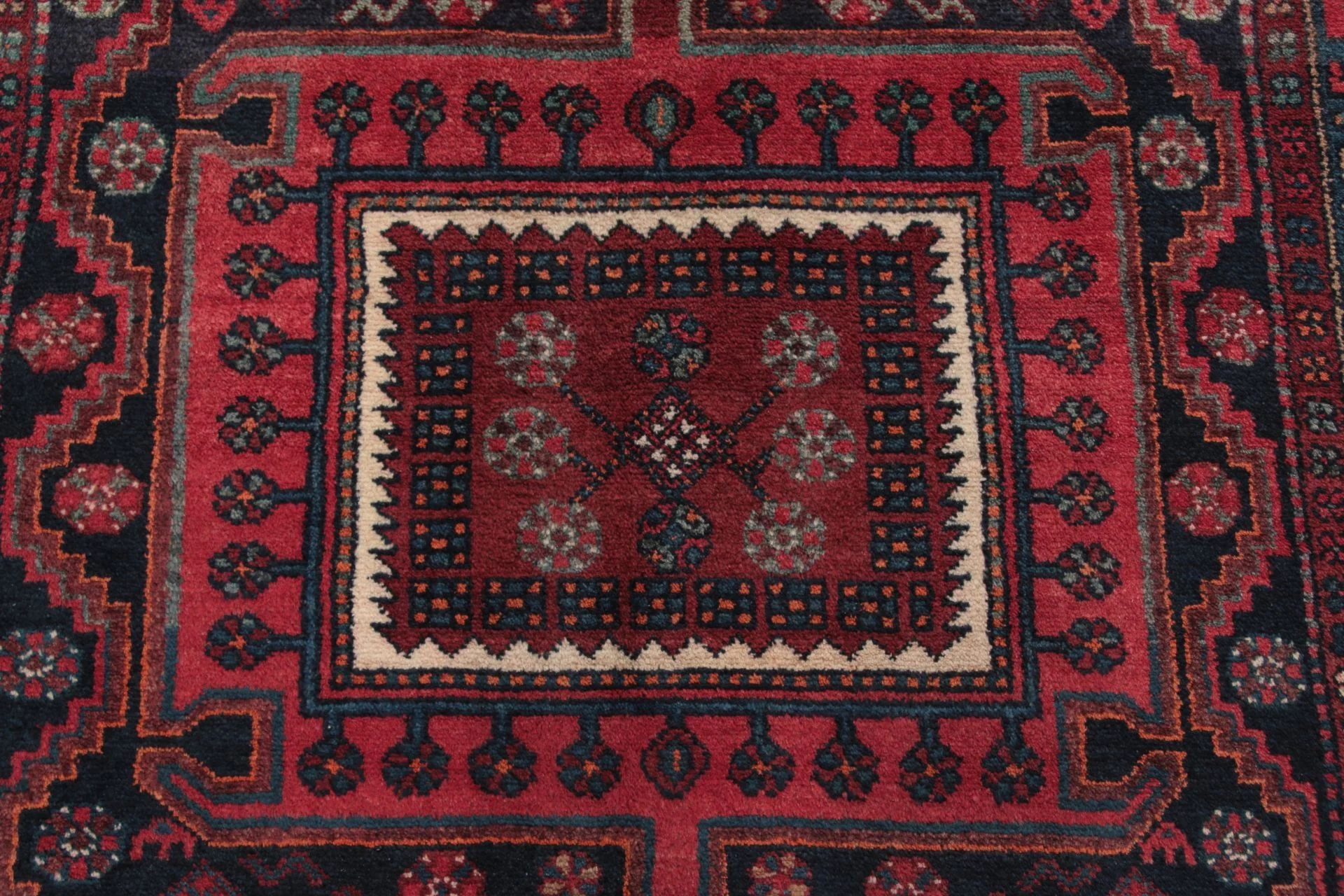 Handgeknüpfter Bijar Perserteppich, 132 × 265 cm, Wolle