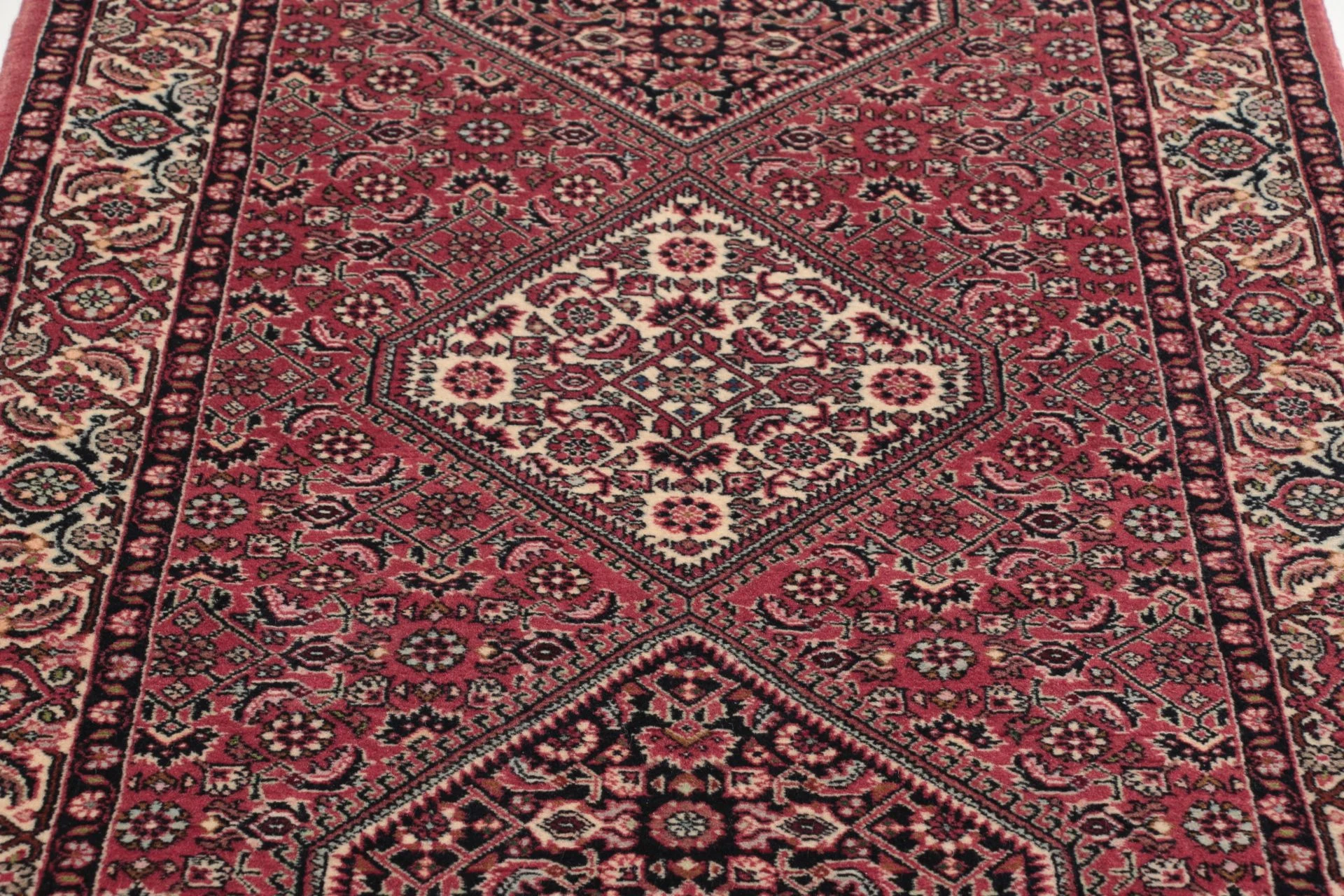 perserteppich-bidjar-87-x-387-cm-schurwolle-handgeknupft-laufer-3 Handgeknüpfter Bijar Perserteppich, 87 × 387 cm, Wolle