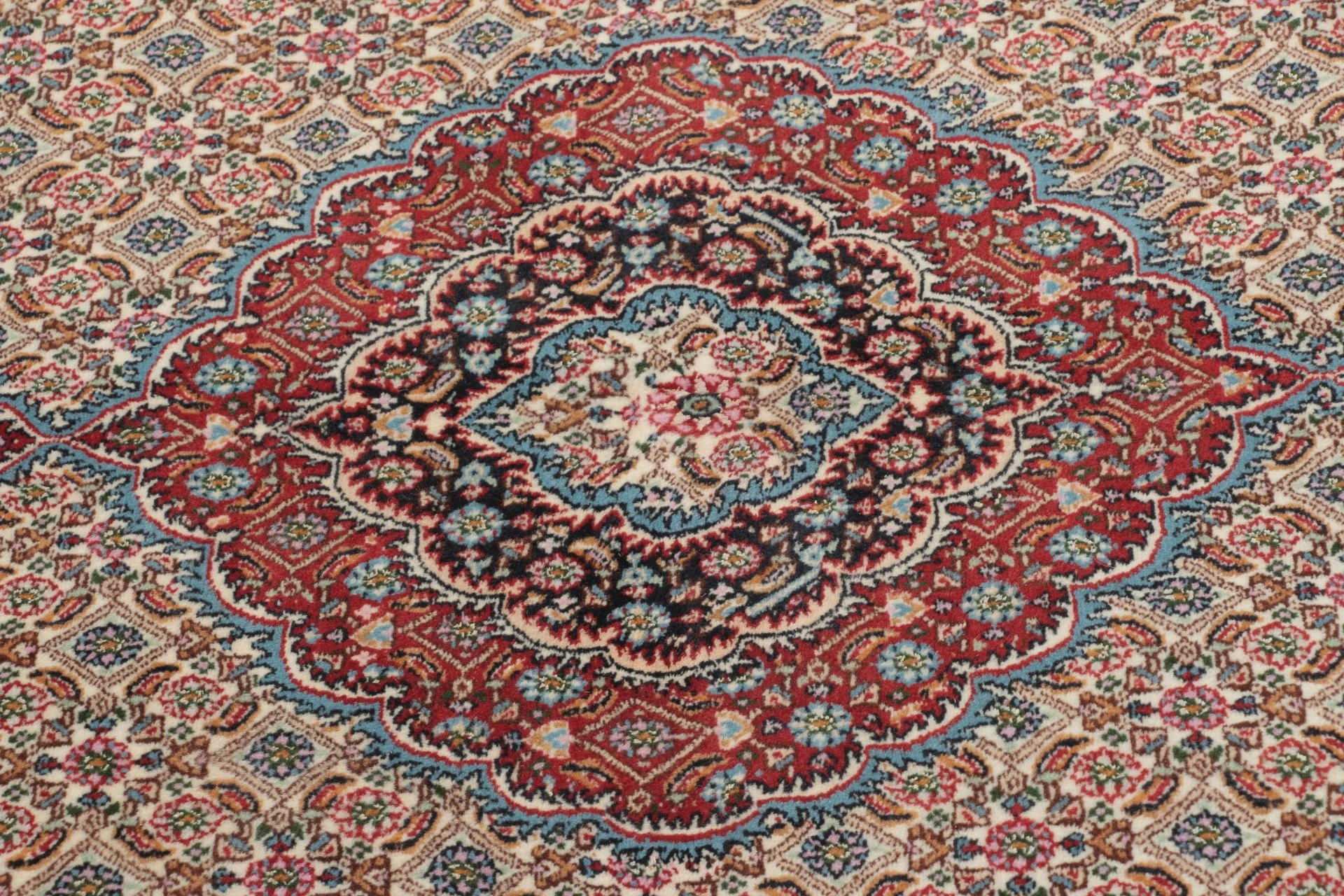 perserteppich-moud-150-x-205-cm-schurwolle-handgeknupft-floral-18 Handgeknüpfter Moud Perserteppich, 150 × 205 cm, Wolle