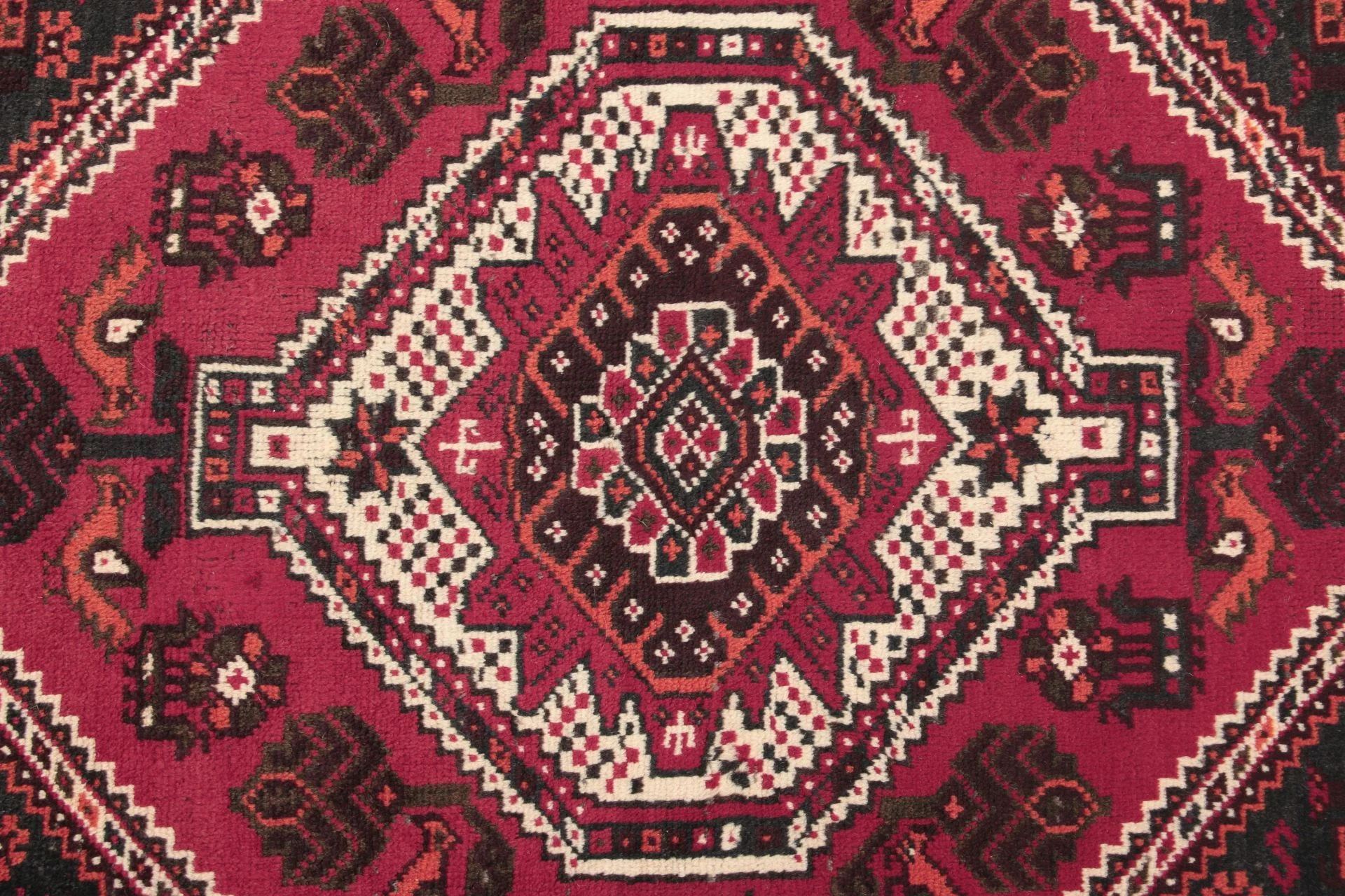 Qashqai Perserteppich 116 × 180 cm aus Wolle, handgeknüpft