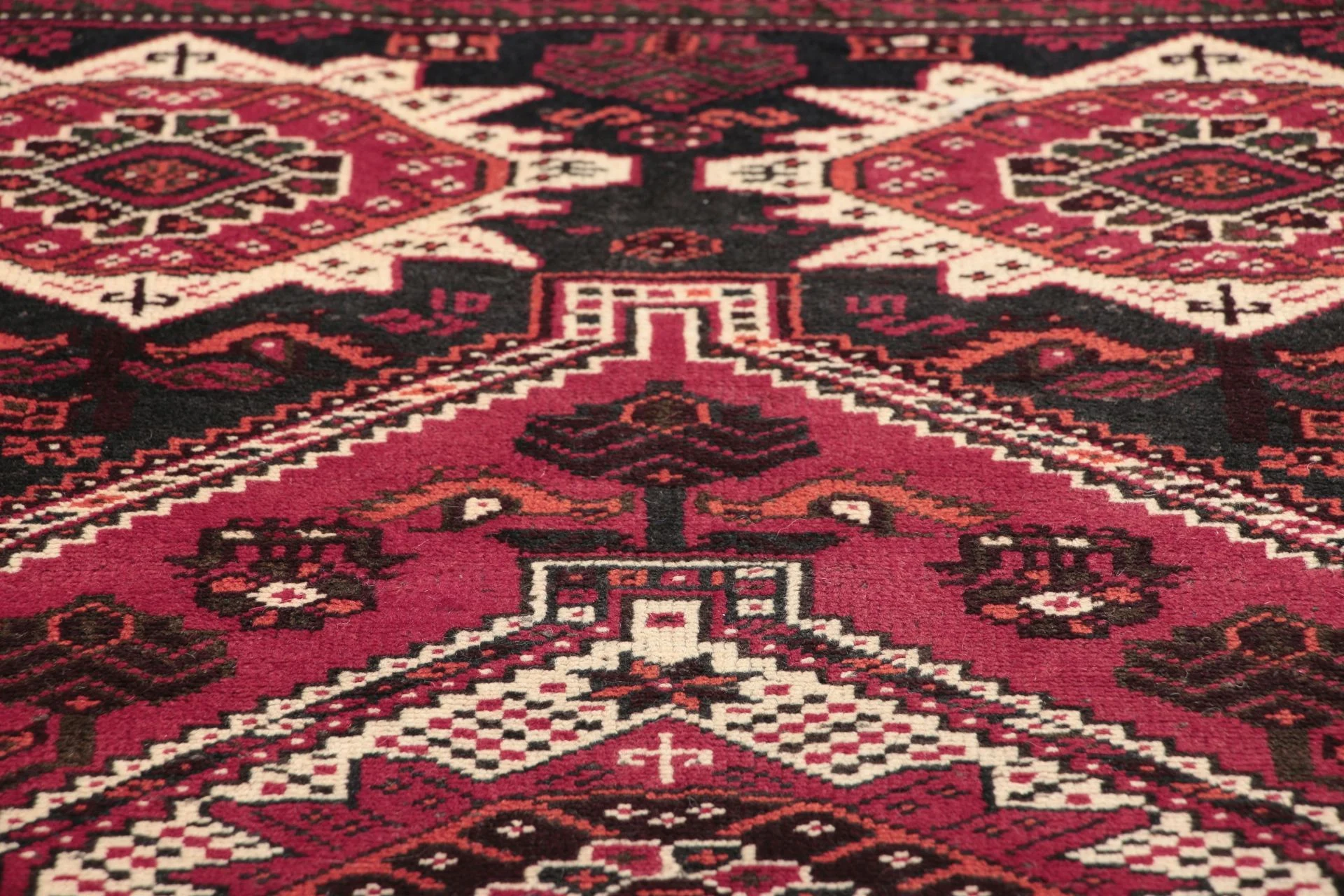 Qashqai Perserteppich 116 × 180 cm aus Wolle, handgeknüpft