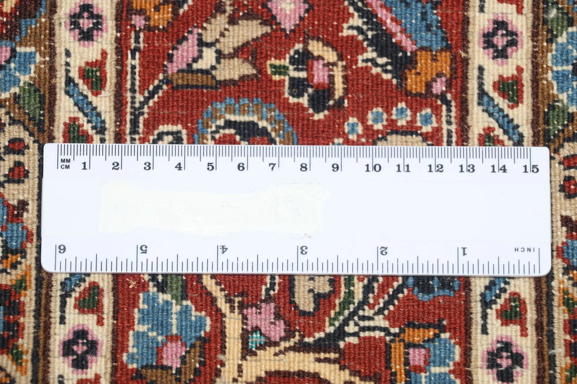 Handgeknüpfter Moud Perserteppich 165 × 222 cm