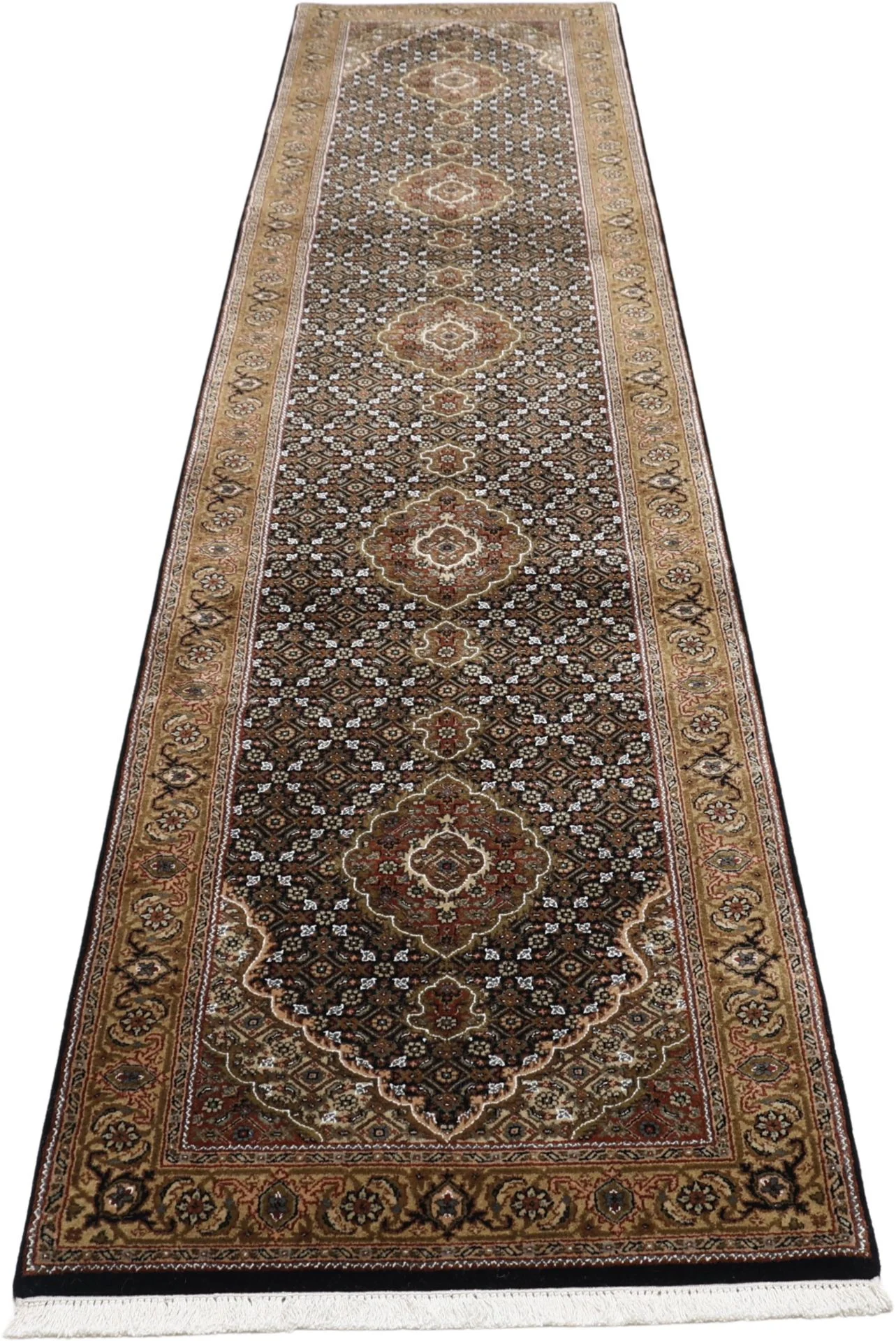 Orientteppich aus Indien, 81 × 353 cm